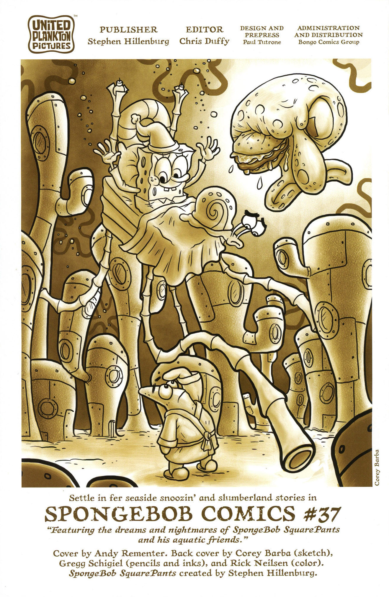 Read online SpongeBob Comics comic -  Issue #37 - 2