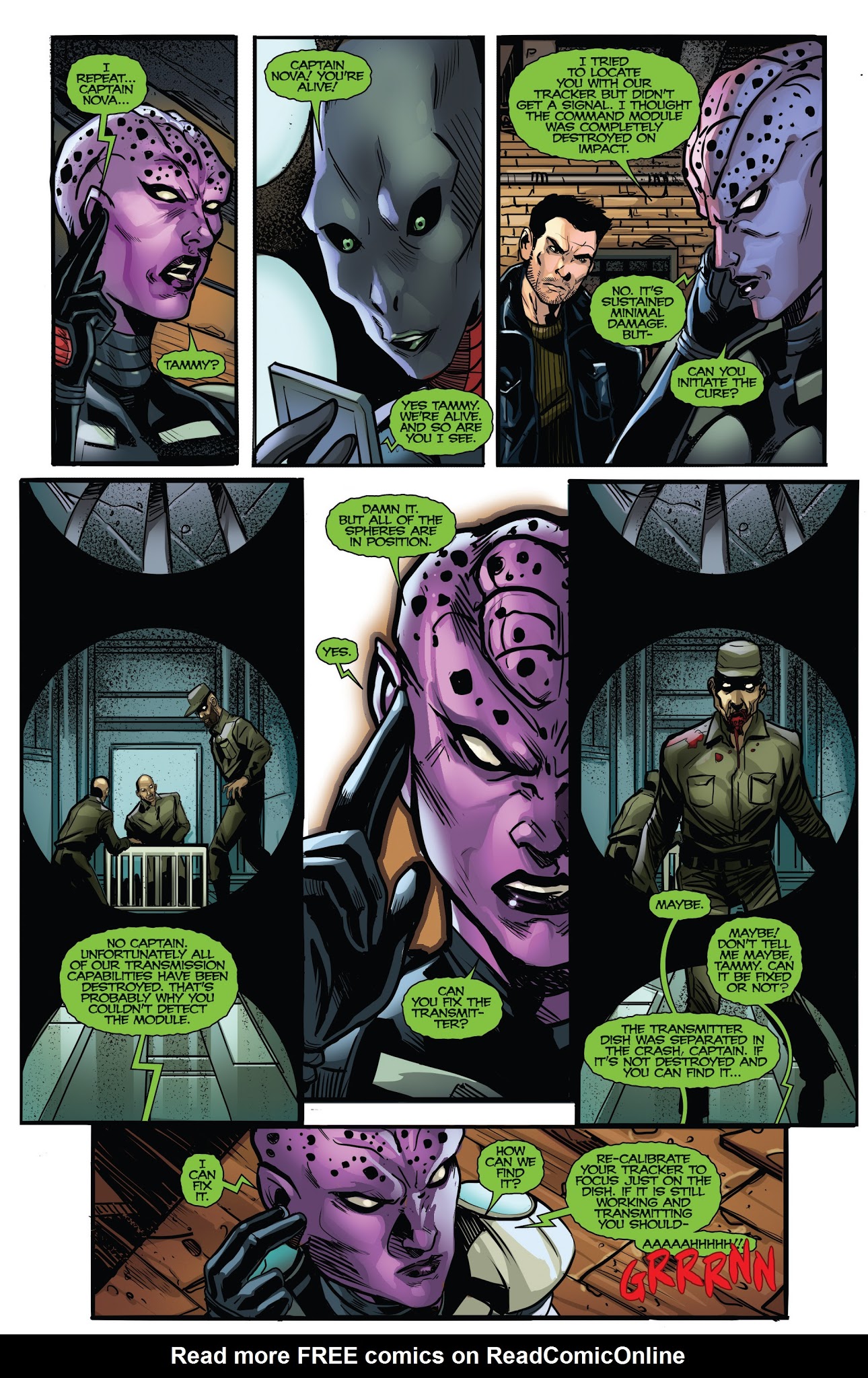 Read online Aliens vs. Zombies comic -  Issue #2 - 21