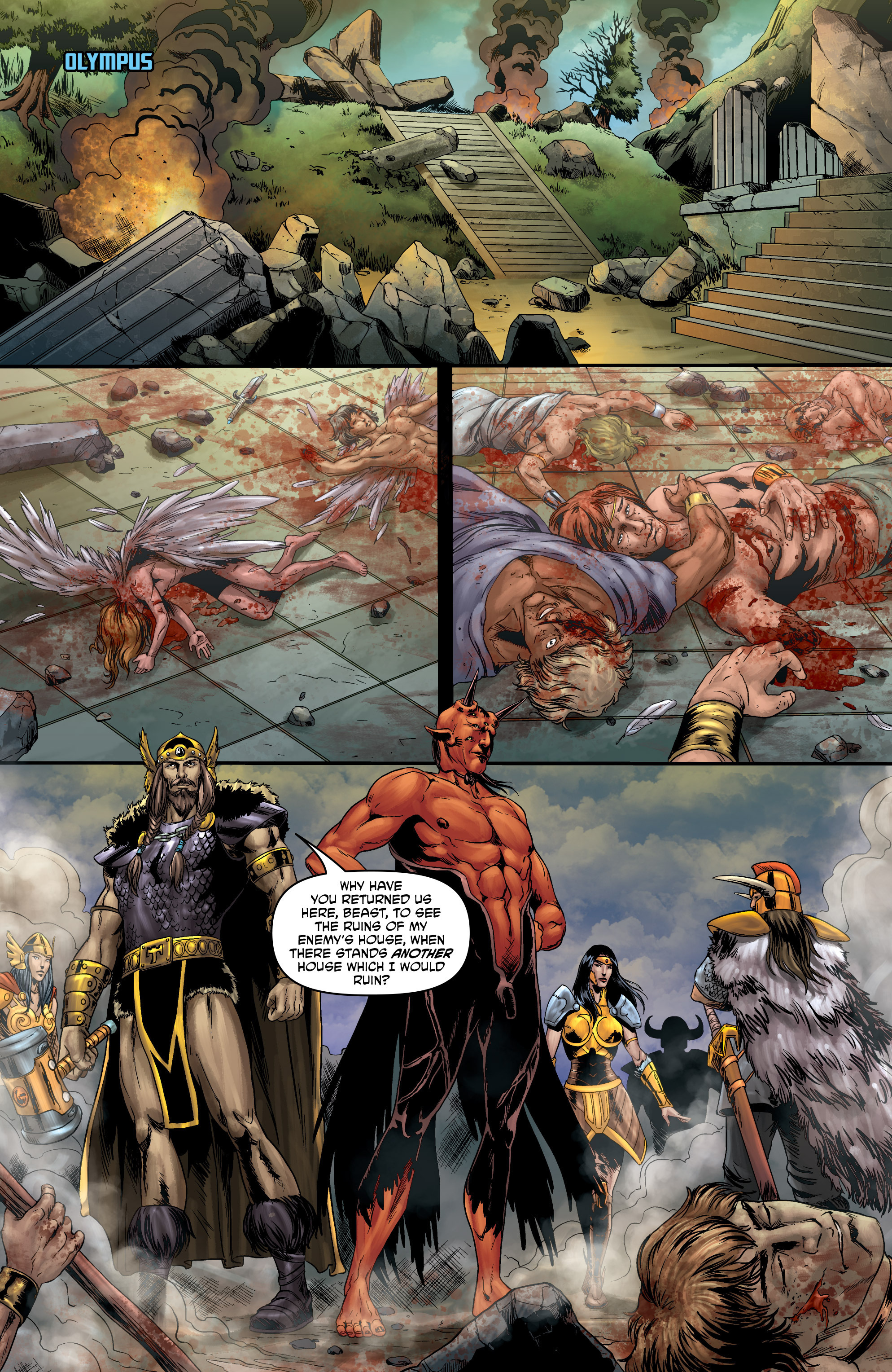 Read online God Is Dead comic -  Issue #46 - 7