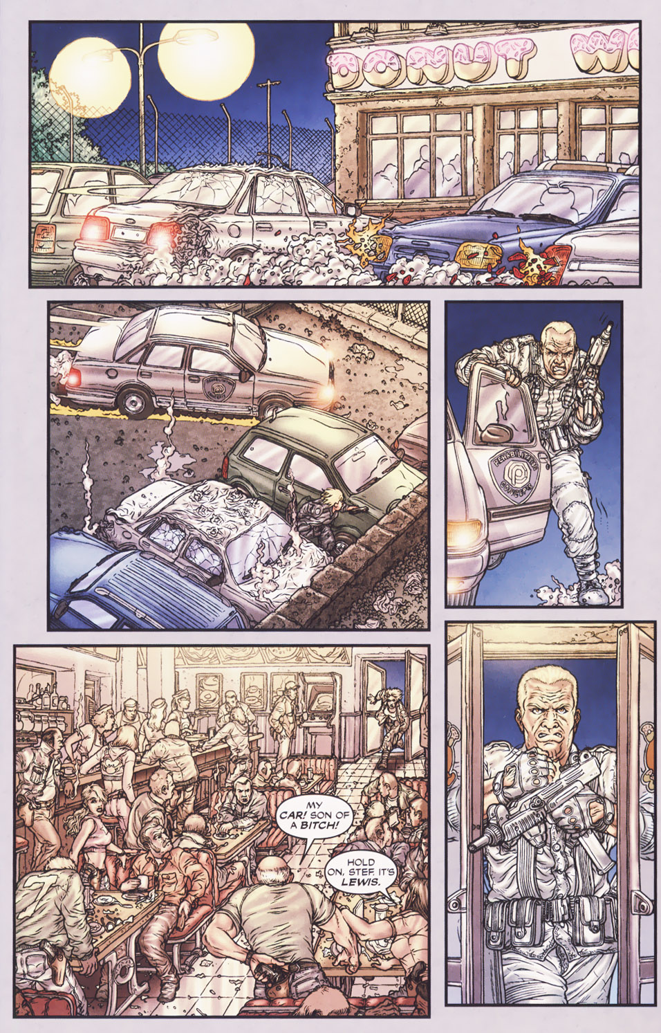 Read online Frank Miller's Robocop comic -  Issue #5 - 11