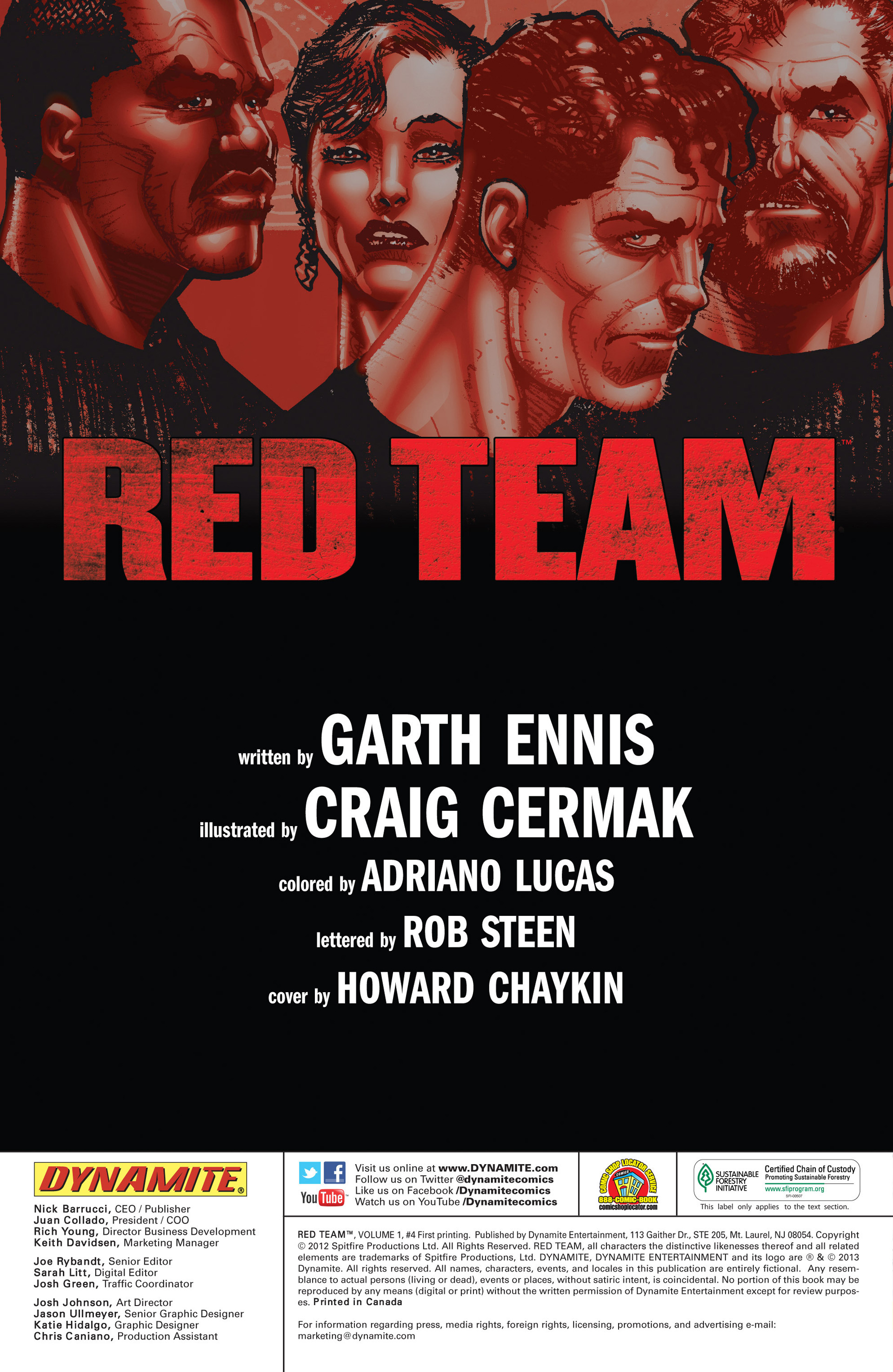Read online Red Team comic -  Issue #4 - 2