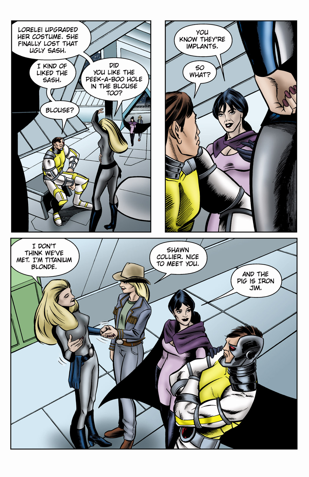 Read online SideChicks comic -  Issue #2 - 34