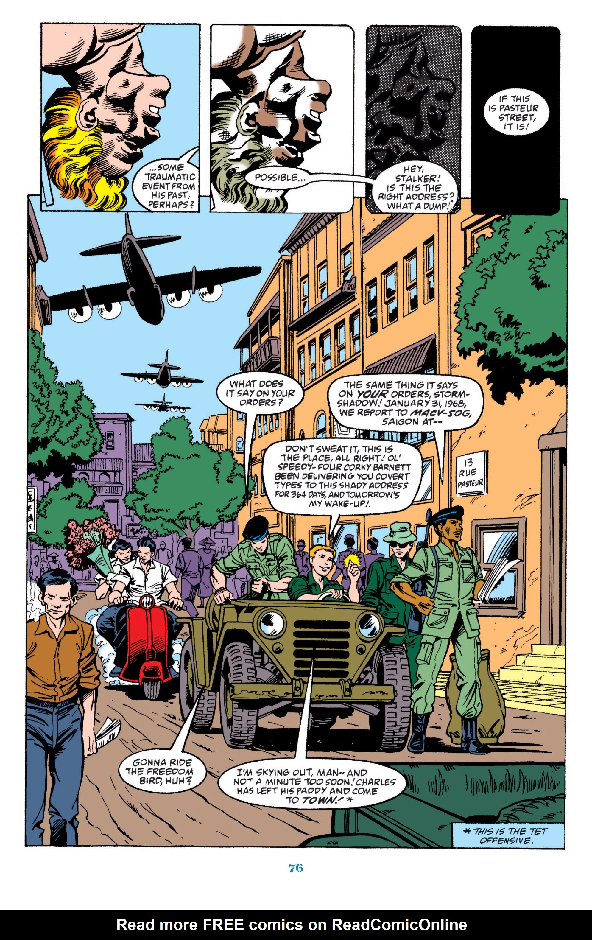 Read online Classic G.I. Joe comic -  Issue # TPB 10 (Part 1) - 77