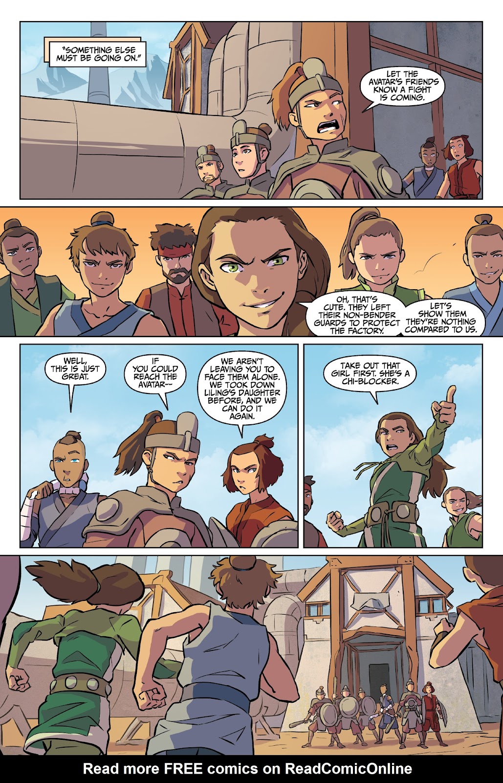 Read online Nickelodeon Avatar: The Last Airbender - Imbalance comic -  Issue # TPB 3 - 17