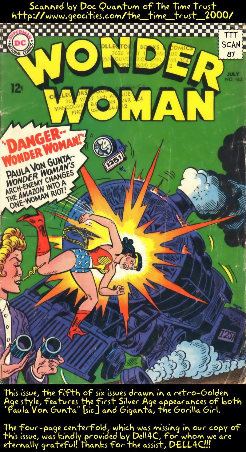 Read online Wonder Woman (1942) comic -  Issue #163 - 1