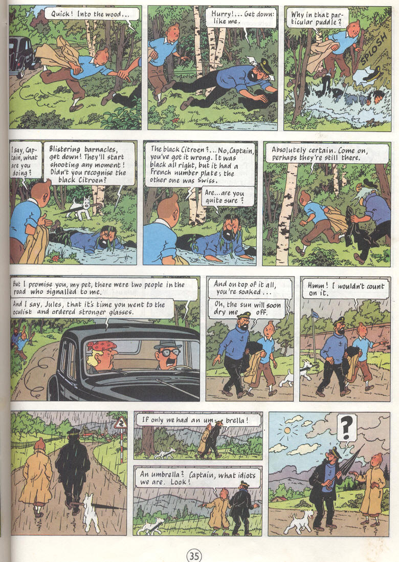 Read online The Adventures of Tintin comic -  Issue #18 - 36