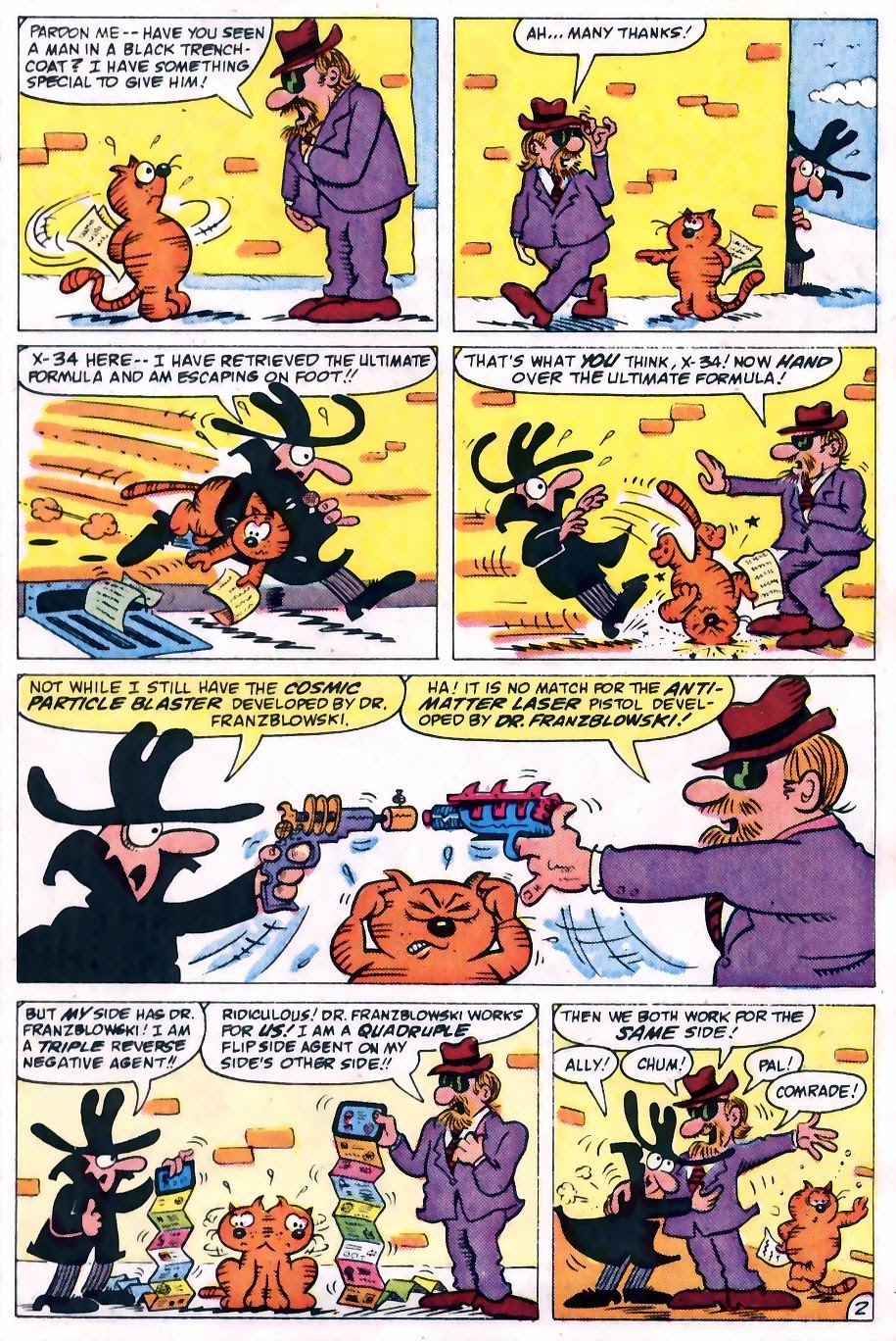Read online Heathcliff's Funhouse comic -  Issue #1 - 12