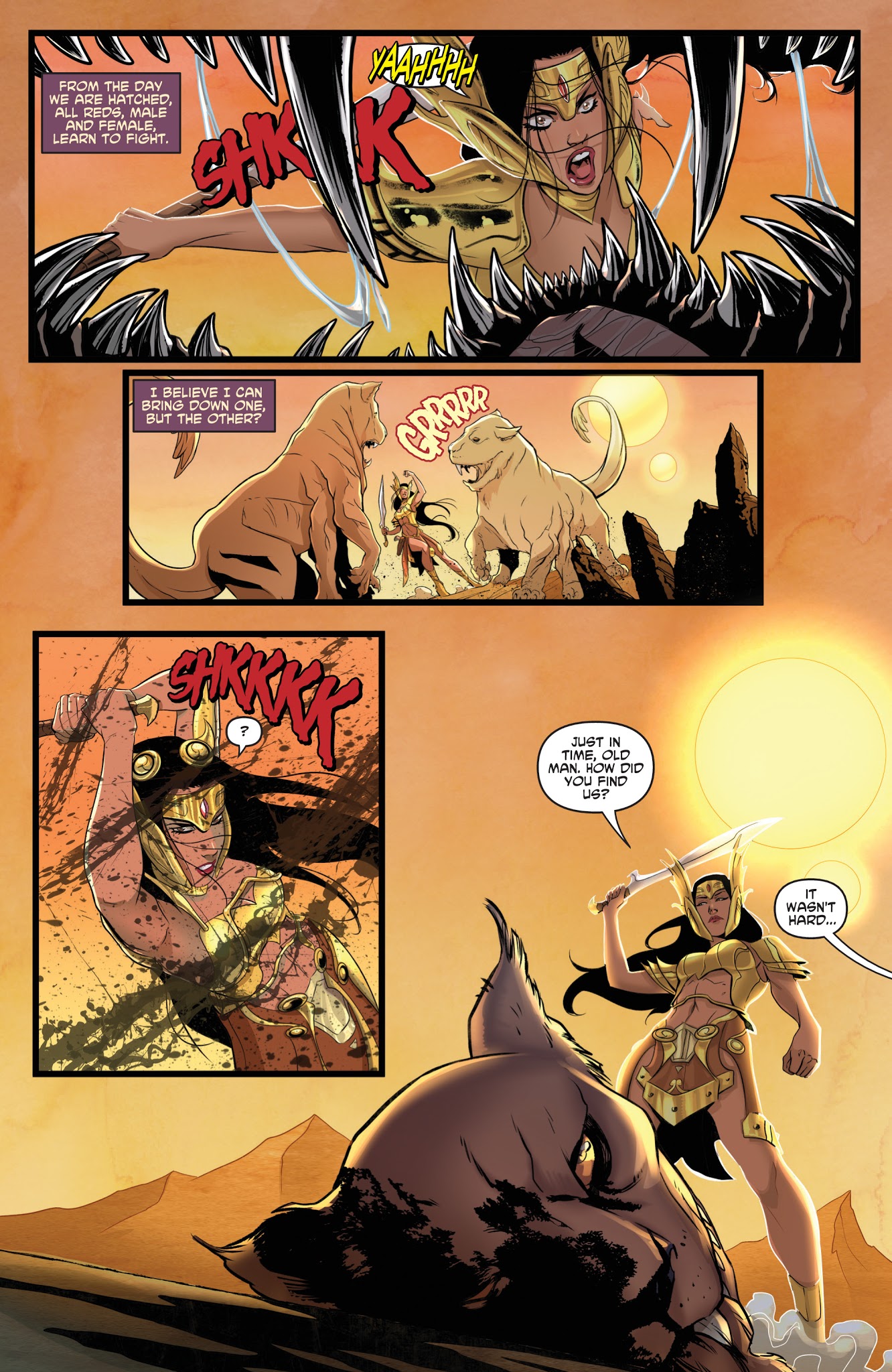 Read online Dejah Thoris, Volume 2 comic -  Issue #1 - 23