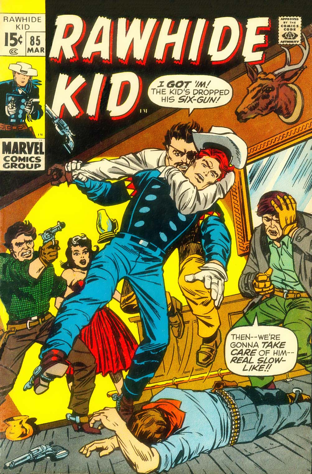 Read online The Rawhide Kid comic -  Issue #85 - 2