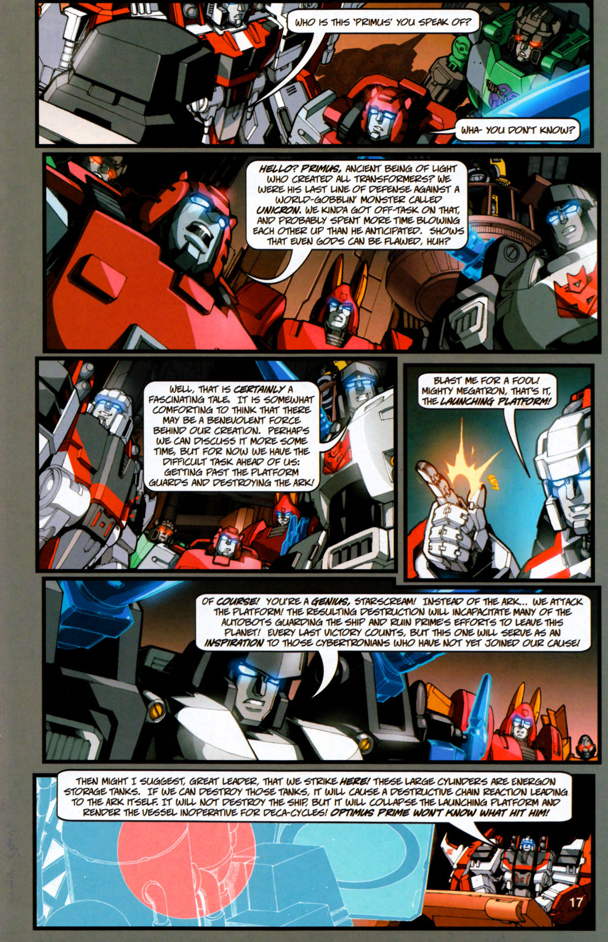 Read online Transformers: Timelines comic -  Issue #3 - 19