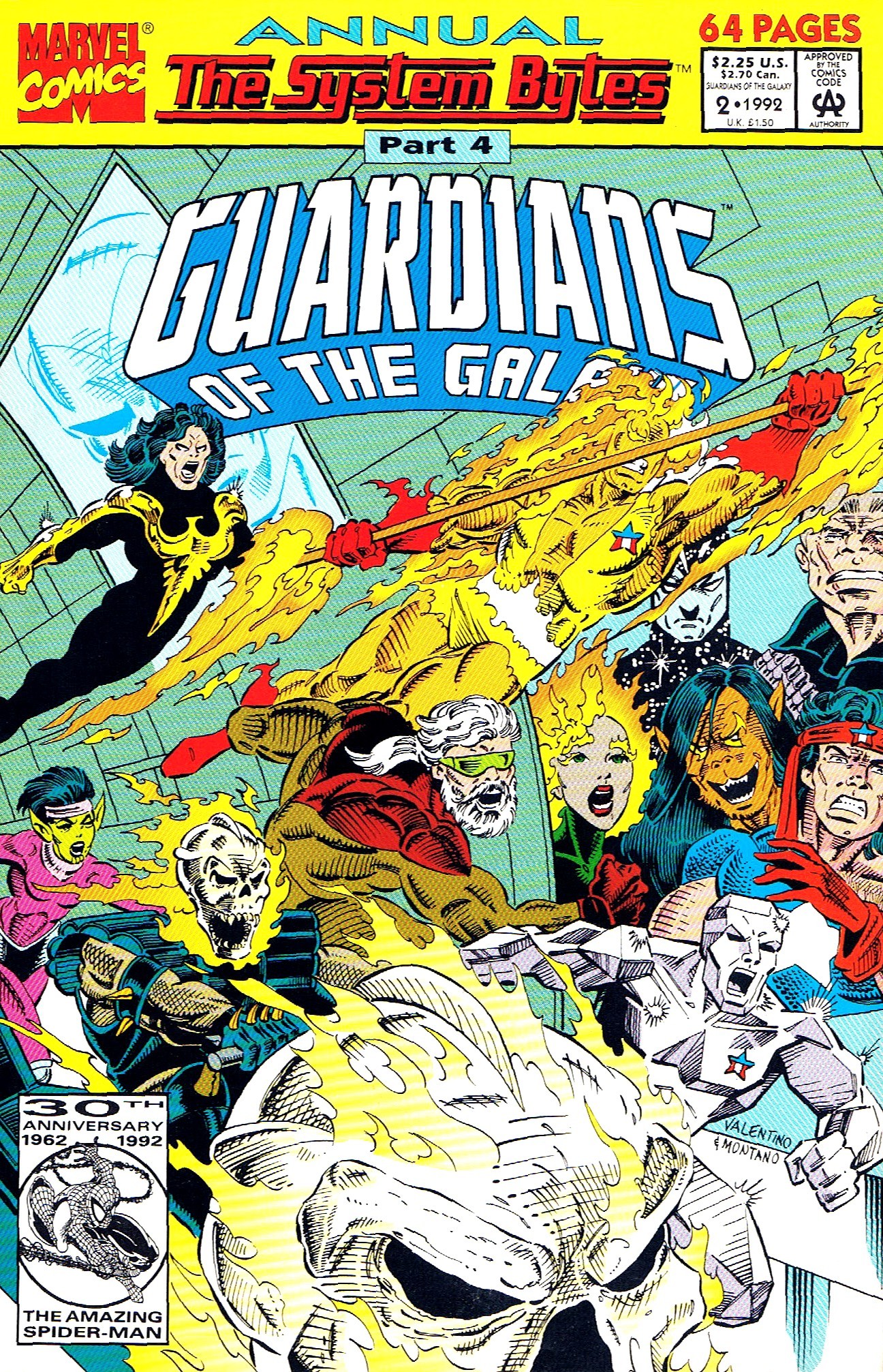 Read online Guardians of the Galaxy (1990) comic -  Issue # _Annual 2 - 1