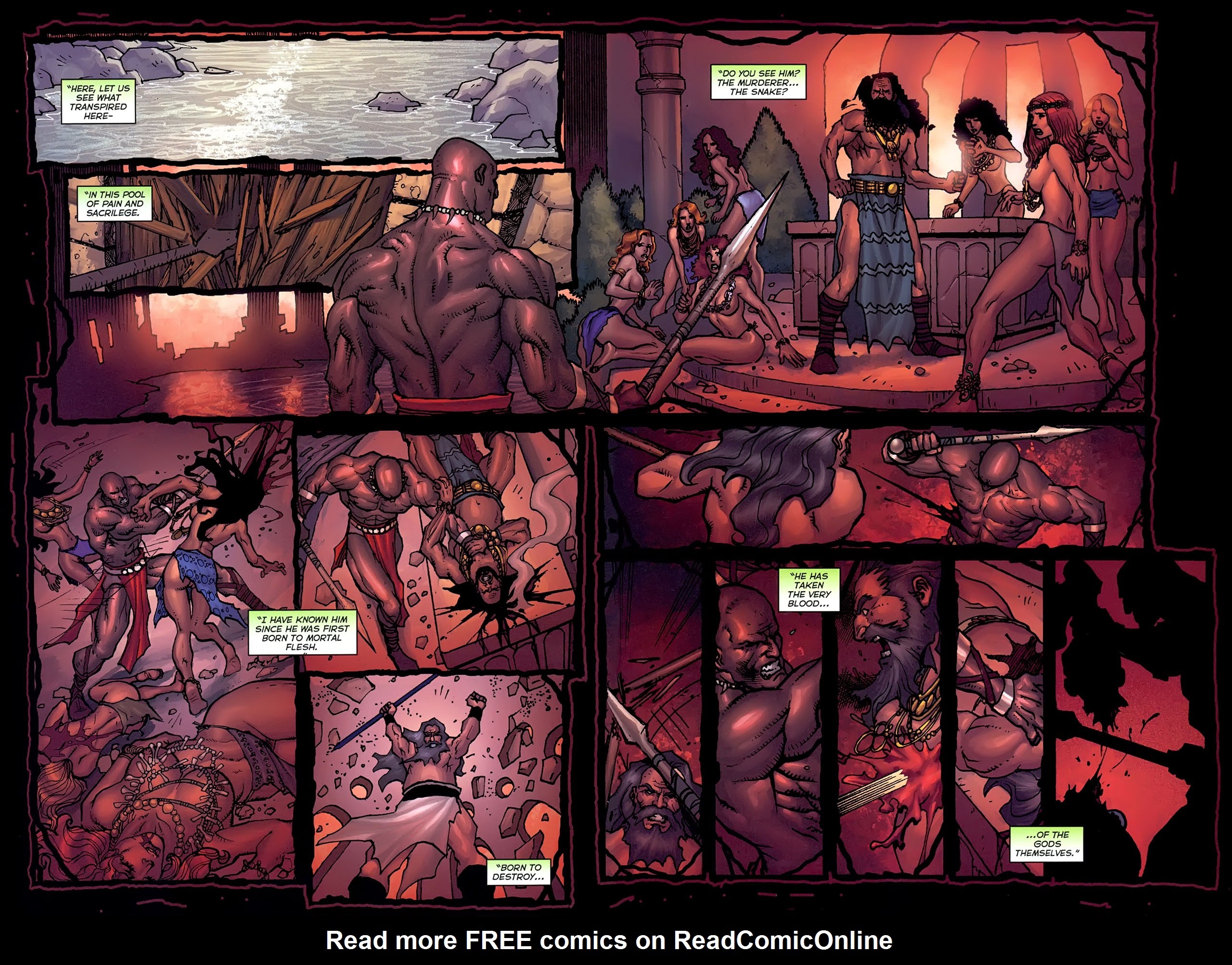 Read online Sword of Red Sonja: Doom of the Gods comic -  Issue #1 - 19