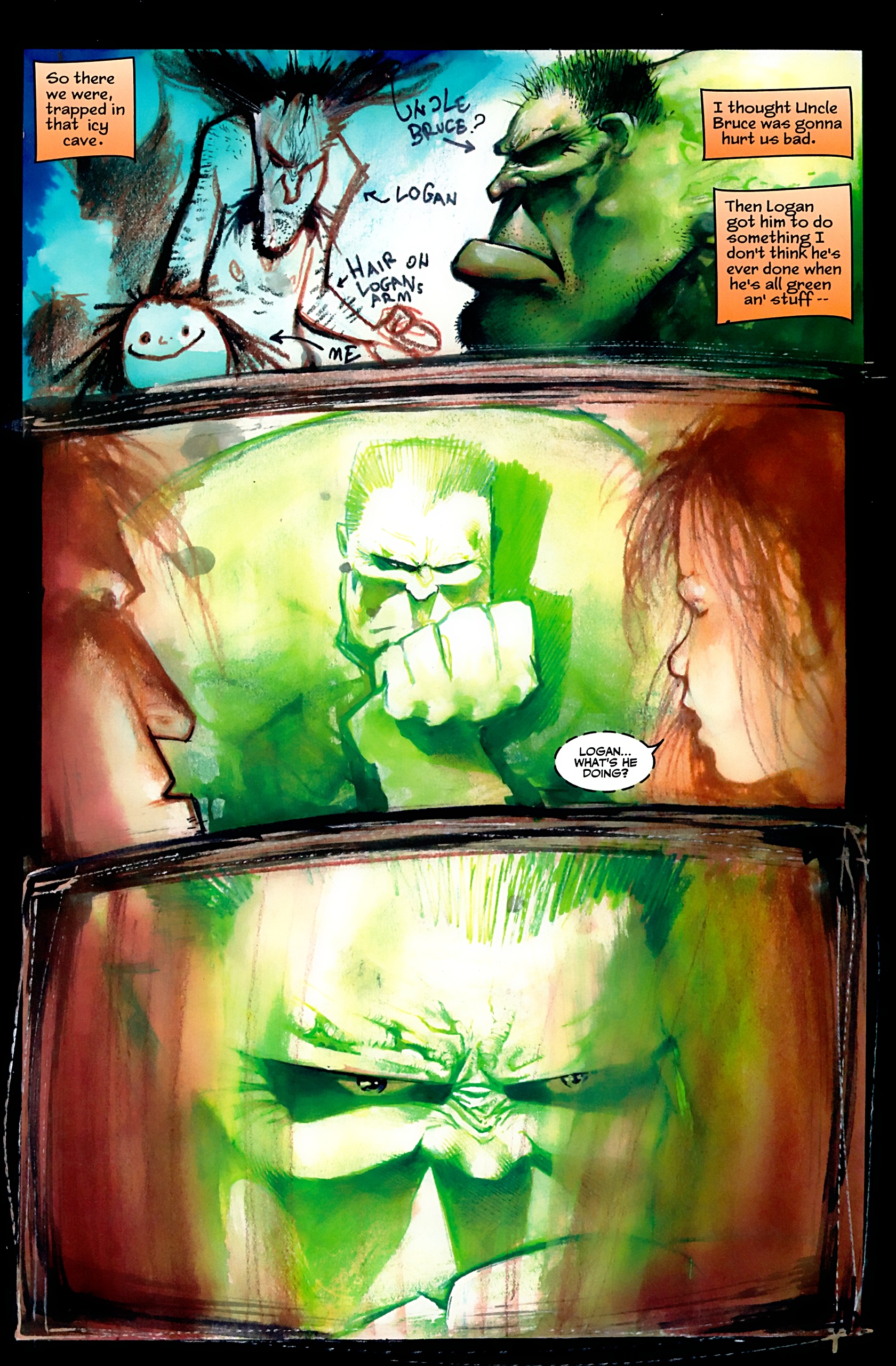 Read online Wolverine/Hulk comic -  Issue #2 - 3
