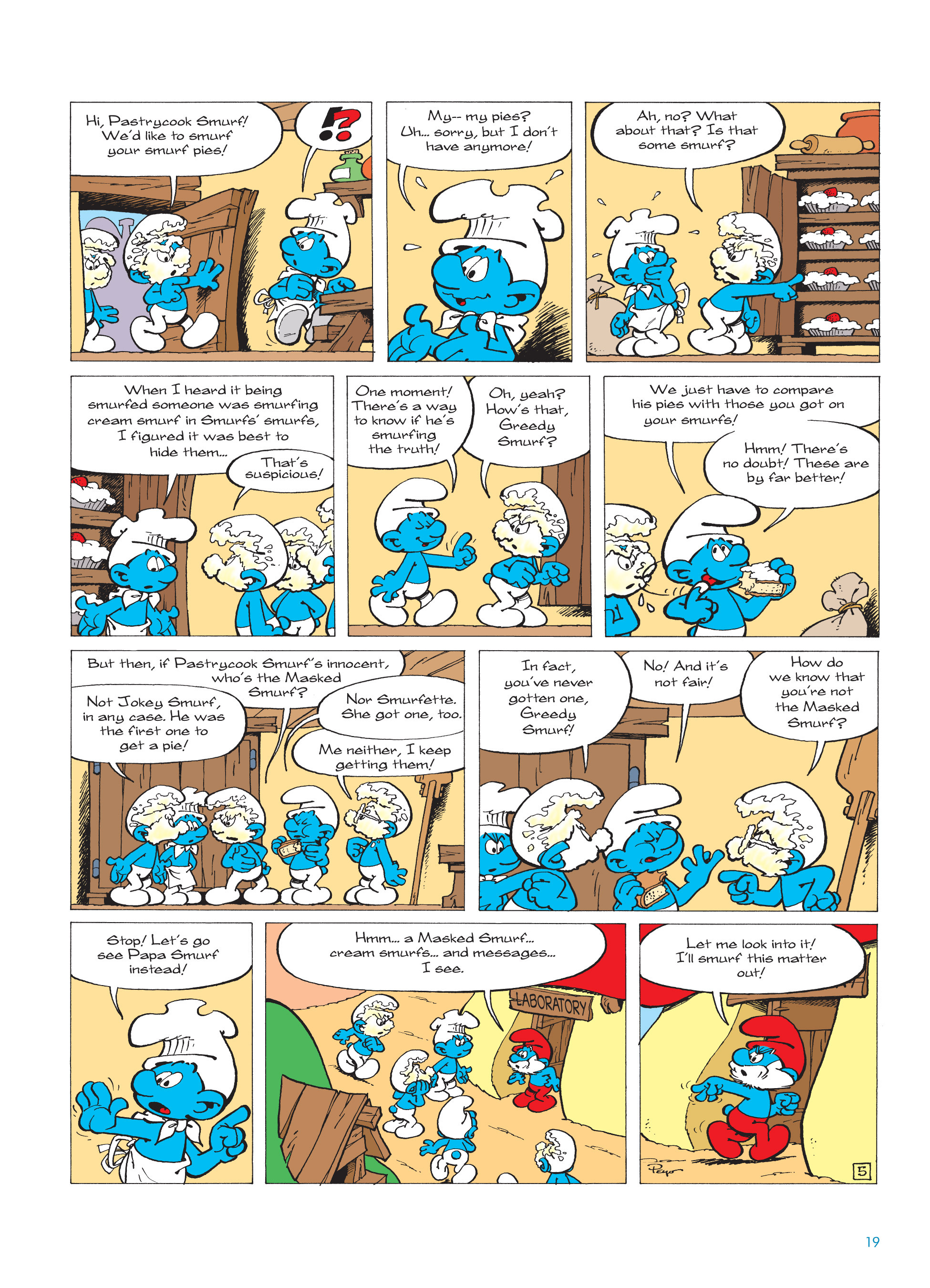 Read online The Smurfs comic -  Issue #16 - 20