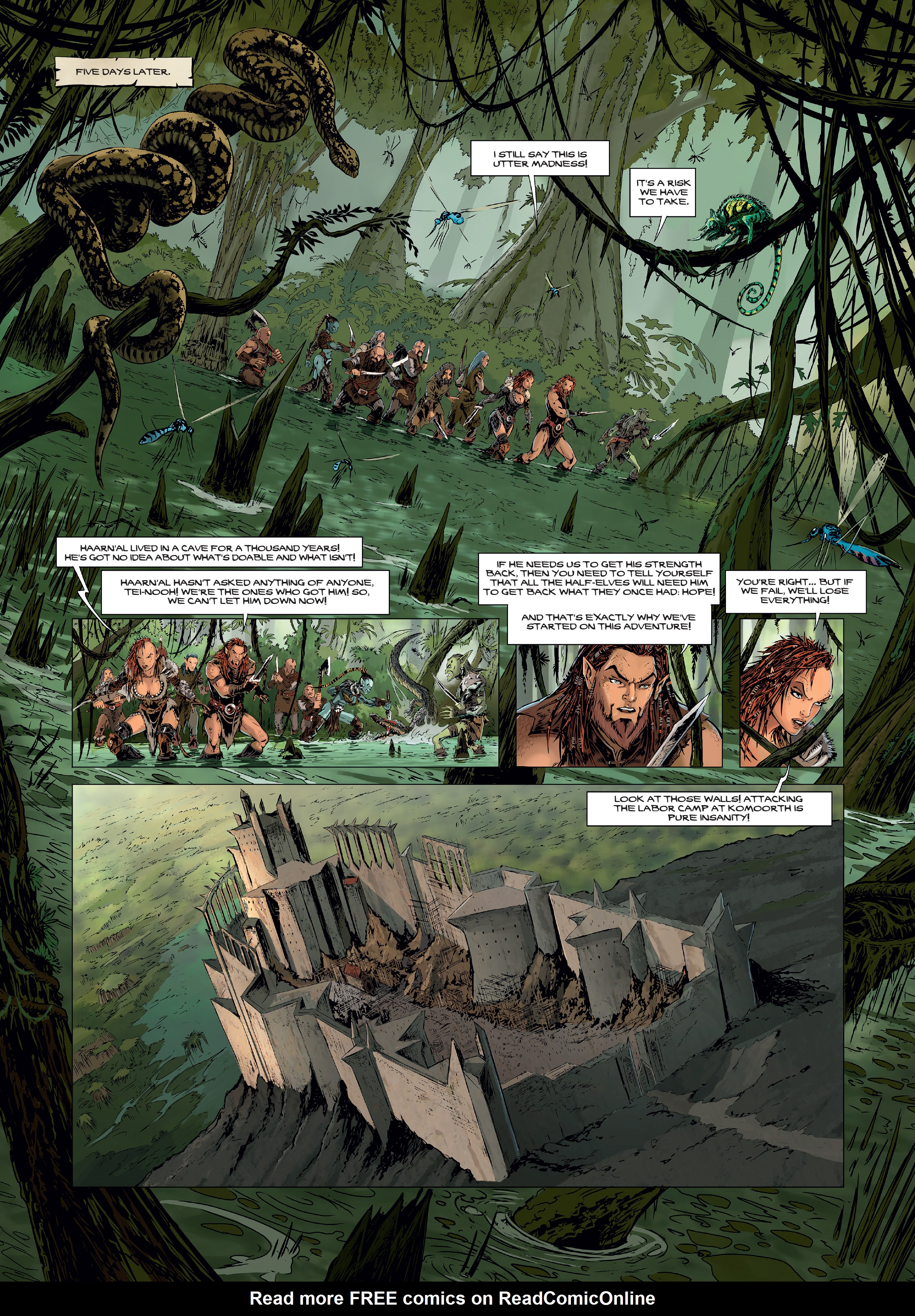 Read online Elves comic -  Issue #24 - 40
