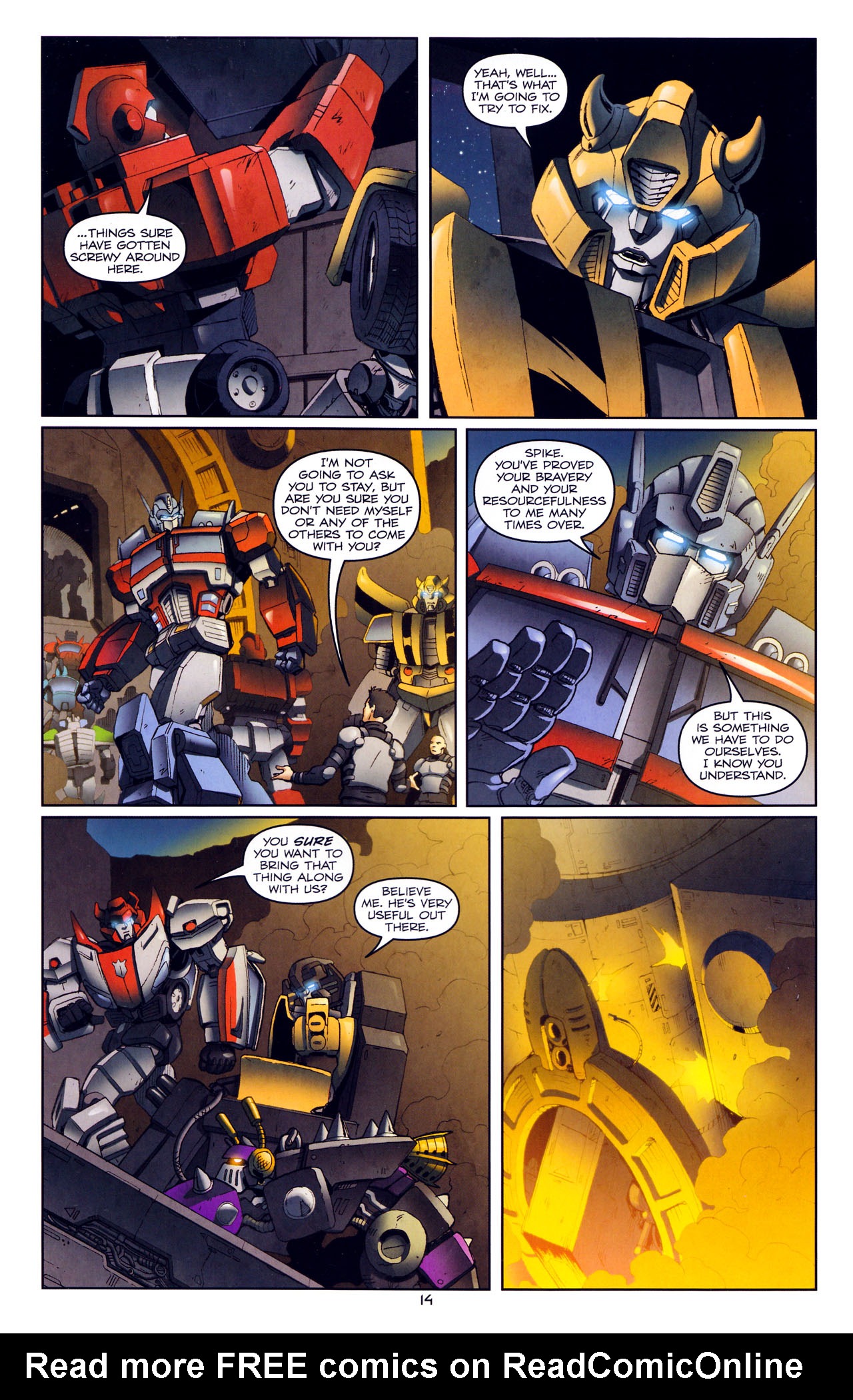 Read online The Transformers (2009) comic -  Issue #21 - 18