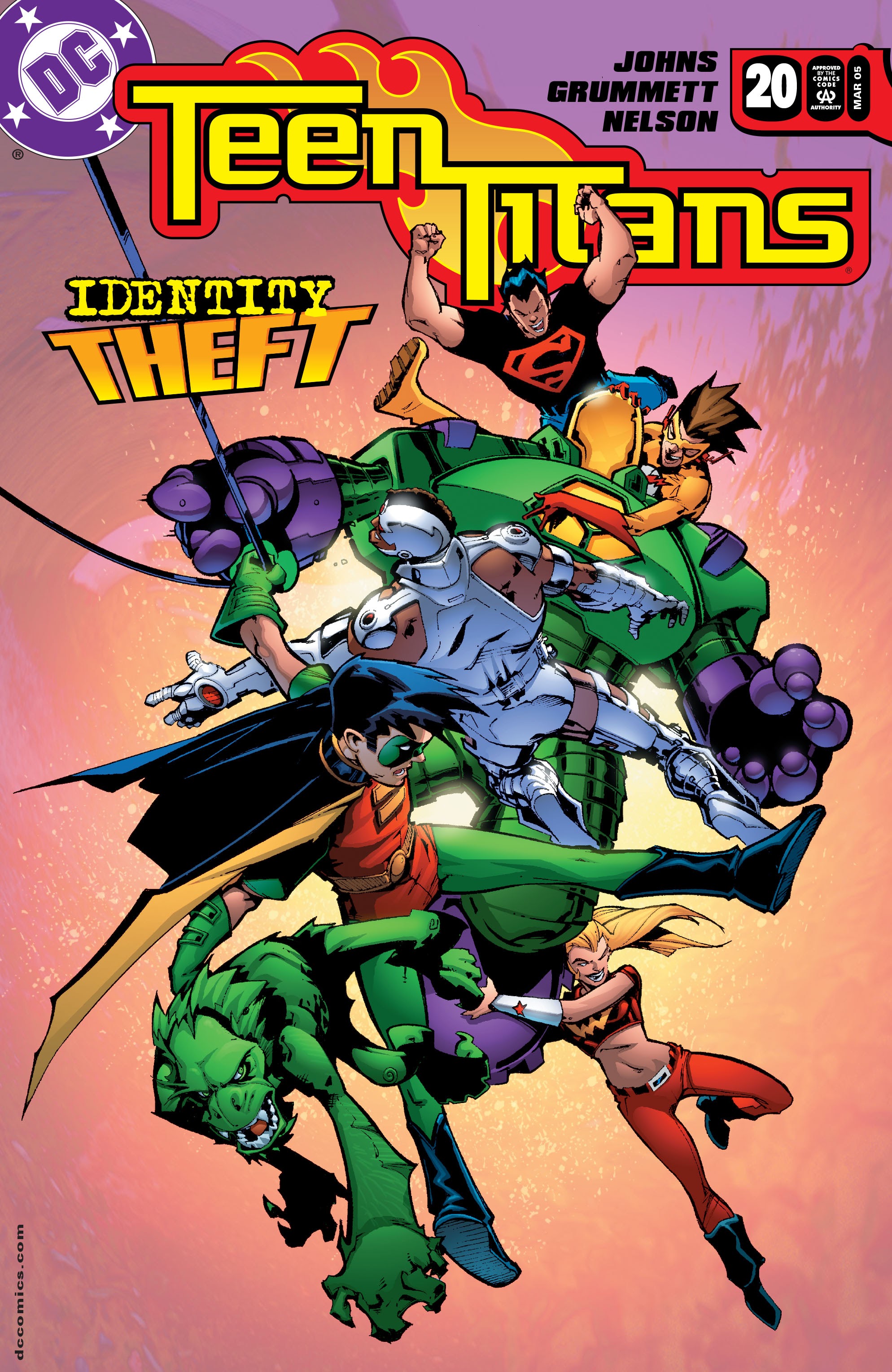 Read online Teen Titans (2003) comic -  Issue #20 - 1