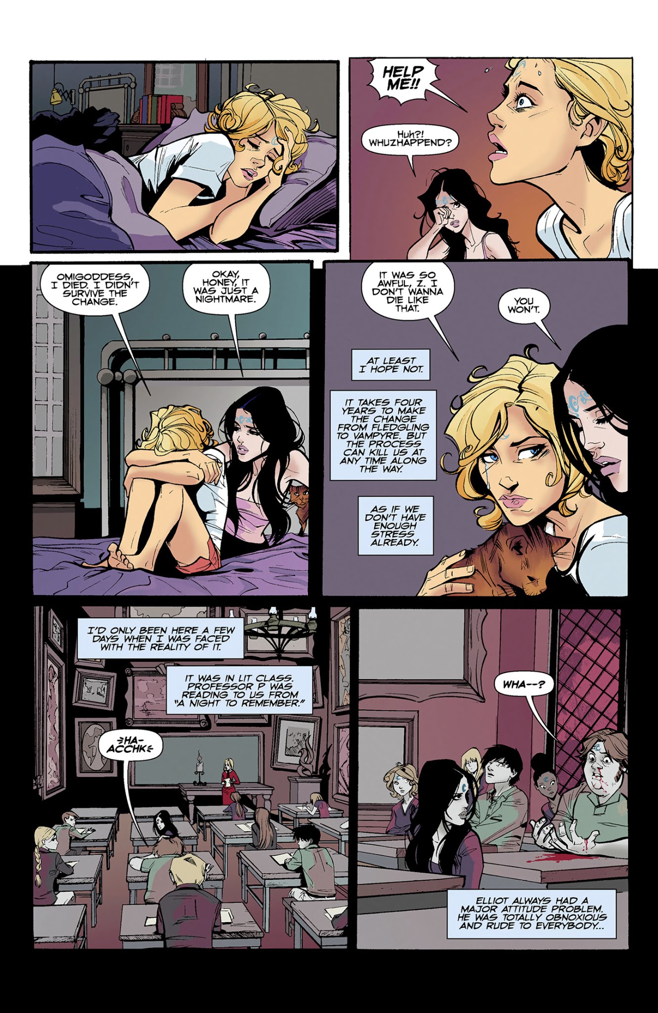 Read online House of Night comic -  Issue #5 - 5