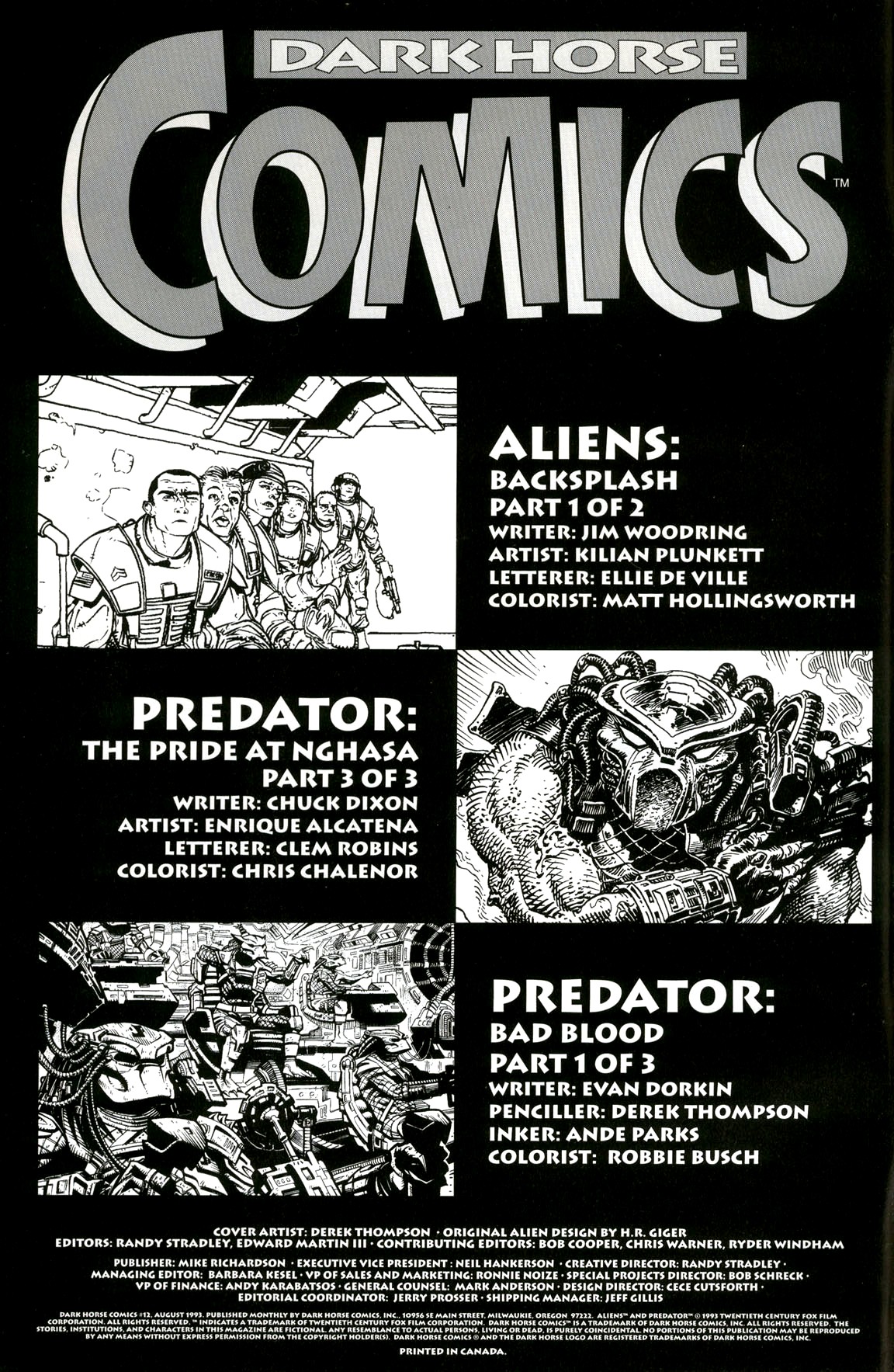 Read online Dark Horse Comics comic -  Issue #12 - 2