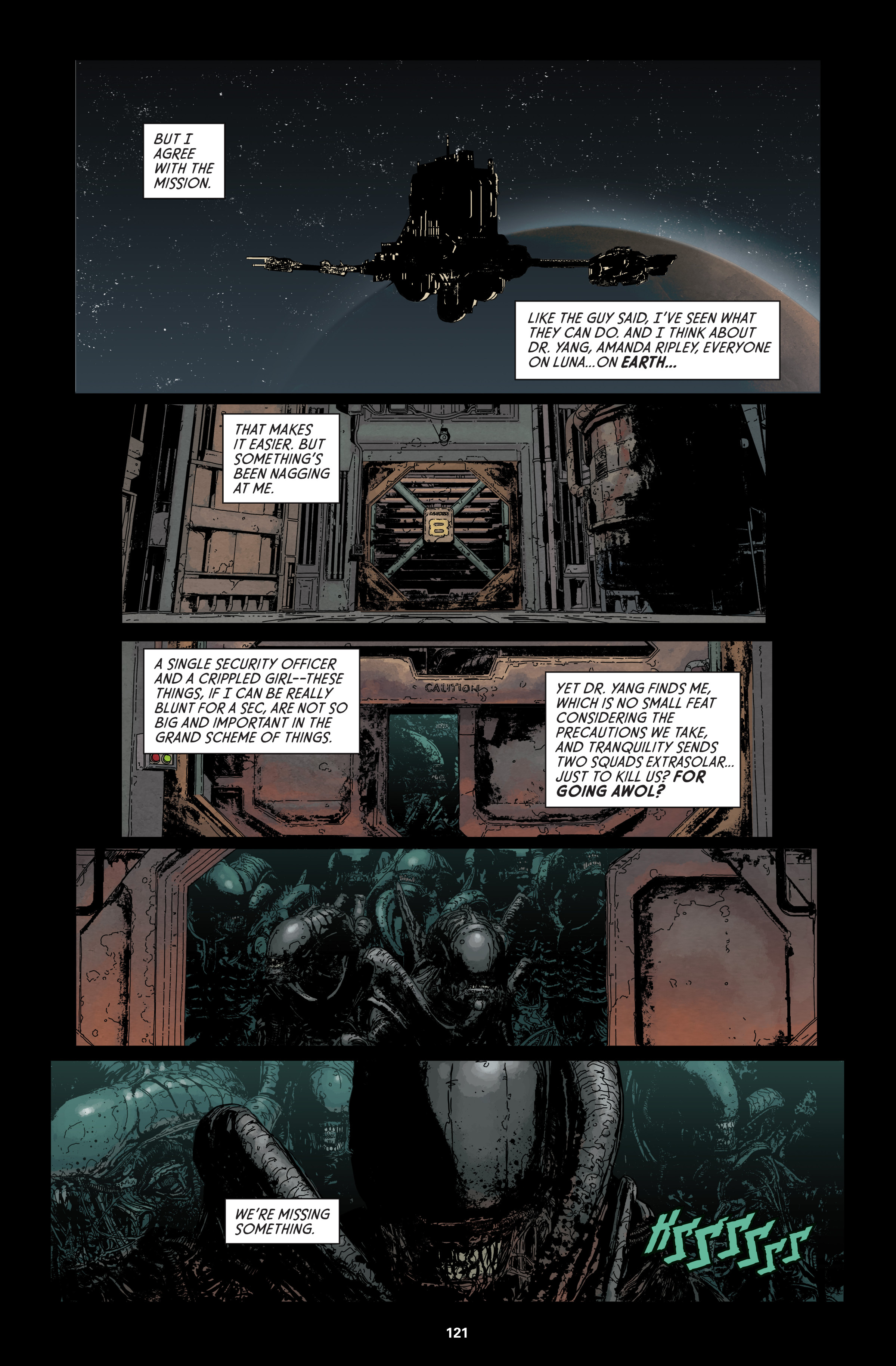 Read online Aliens: Defiance Library Edition comic -  Issue # TPB (Part 2) - 21