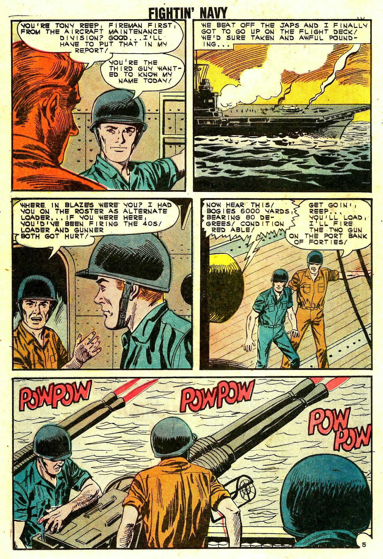 Read online Fightin' Navy comic -  Issue #109 - 12