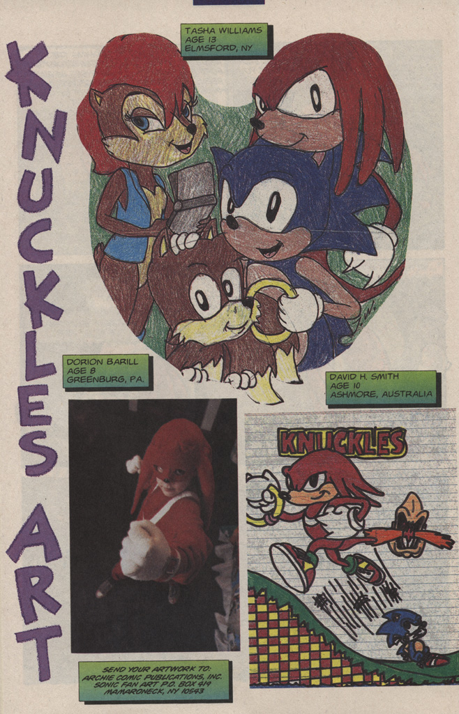 Read online Sonic's Friendly Nemesis, Knuckles comic -  Issue #1 - 18