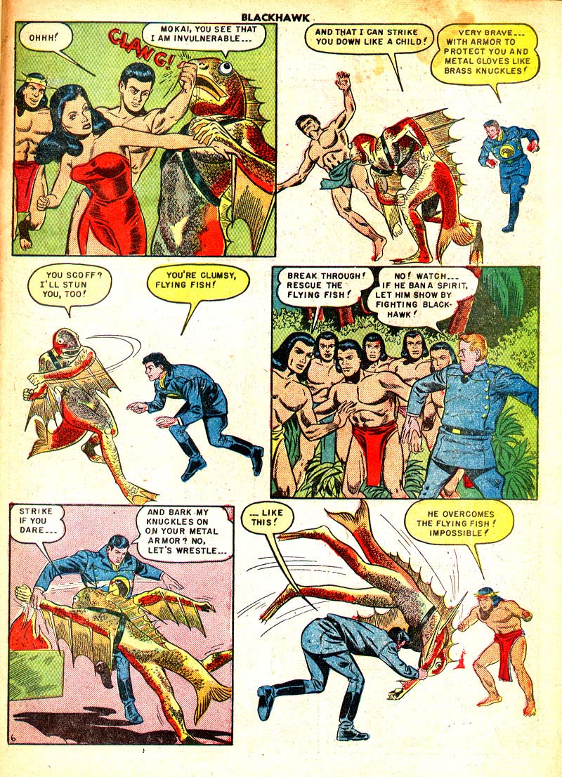 Read online Blackhawk (1957) comic -  Issue #32 - 21