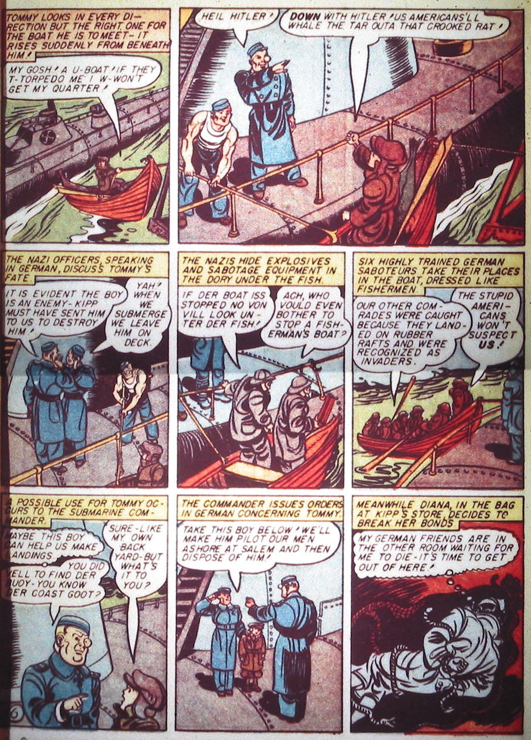 Read online Comic Cavalcade comic -  Issue #1 - 8