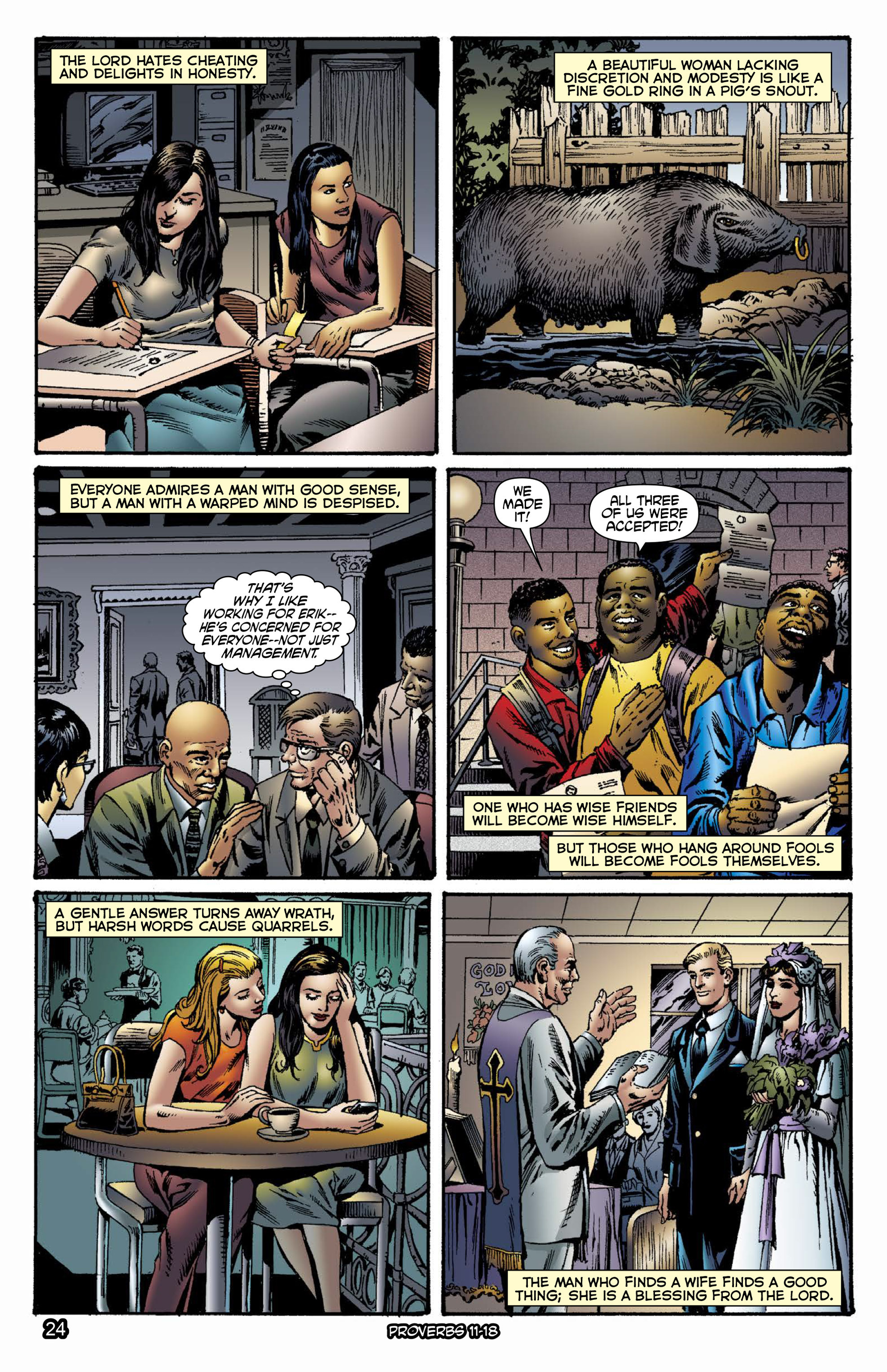 Read online The Kingstone Bible comic -  Issue #6 - 28