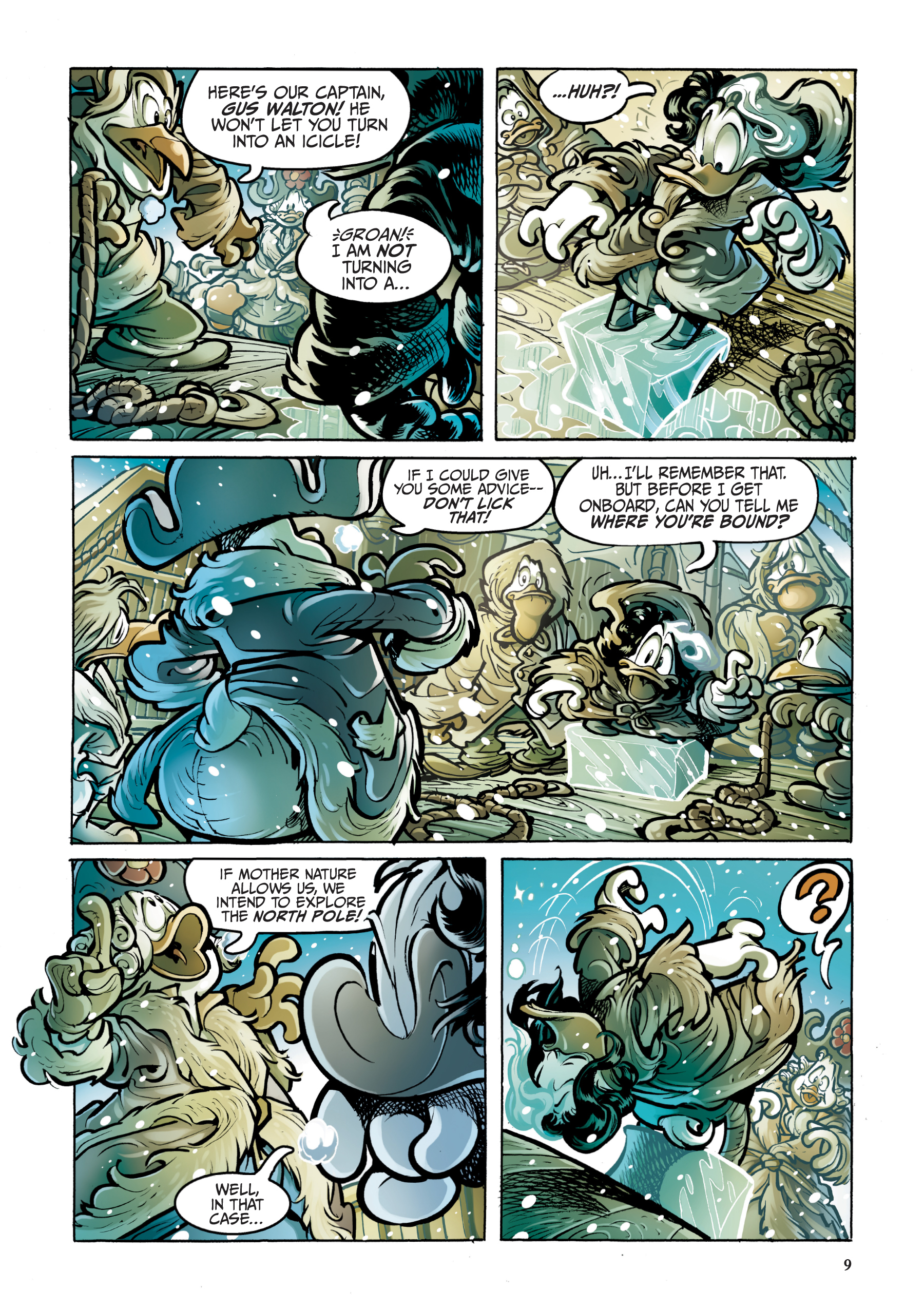 Read online Disney Frankenstein, Starring Donald Duck comic -  Issue # TPB - 9