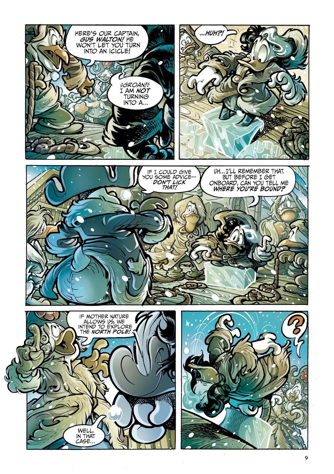 Disney Frankenstein, Starring Donald Duck issue TPB - Page 9