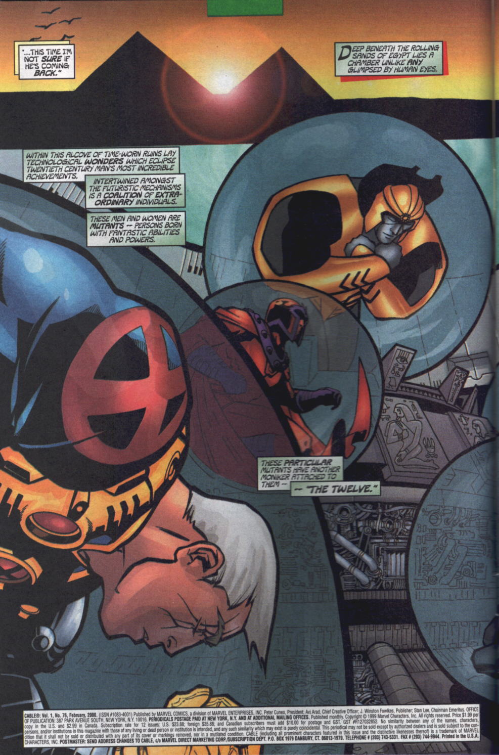 Read online Cable (1993) comic -  Issue #76 - 3