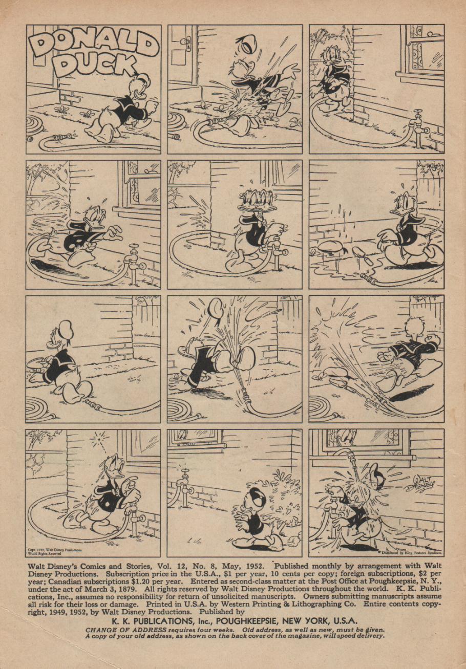 Read online Walt Disney's Comics and Stories comic -  Issue #140 - 2