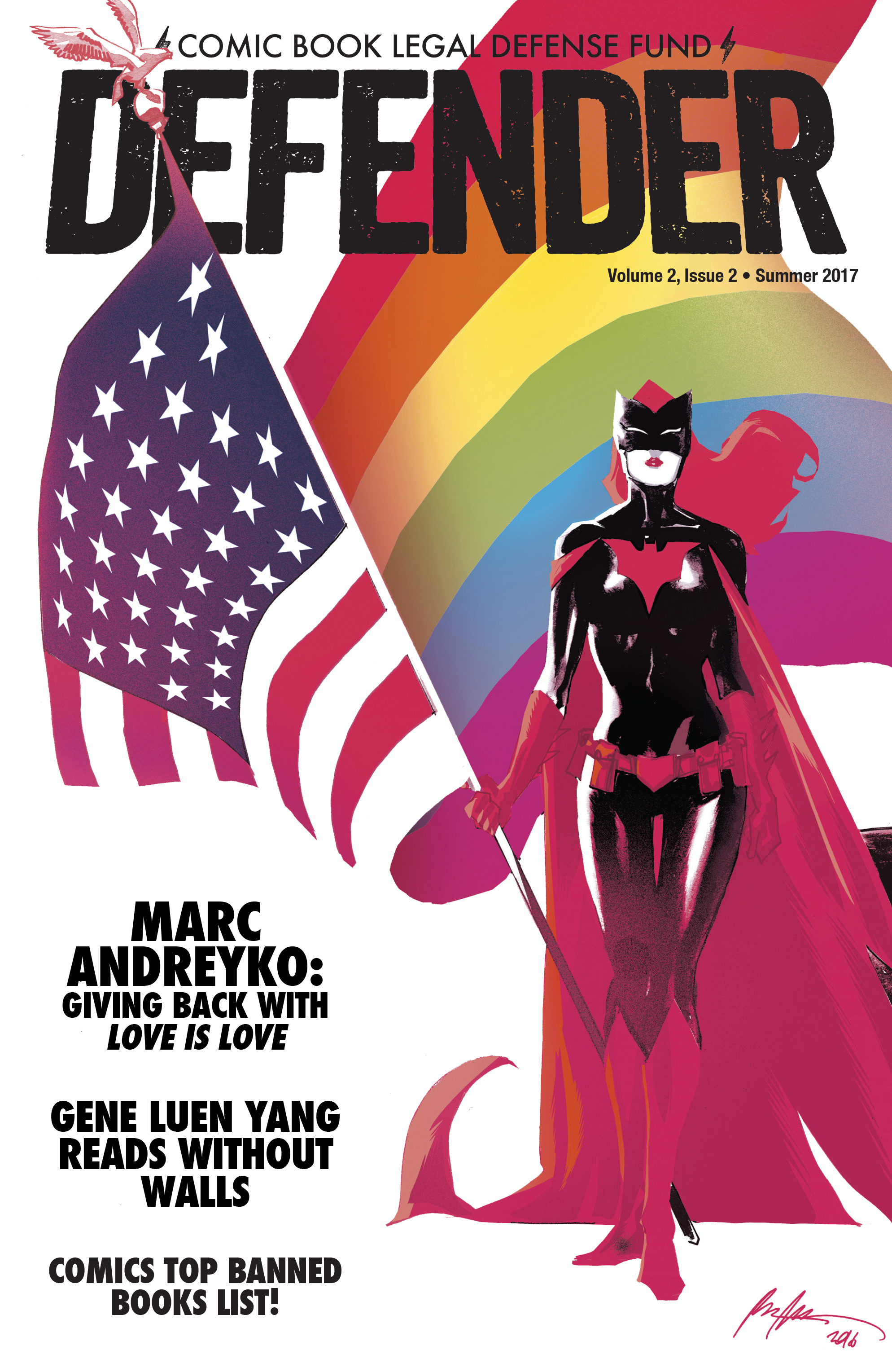 Read online CBLDF Defender Vol. 2 comic -  Issue #2 - 1
