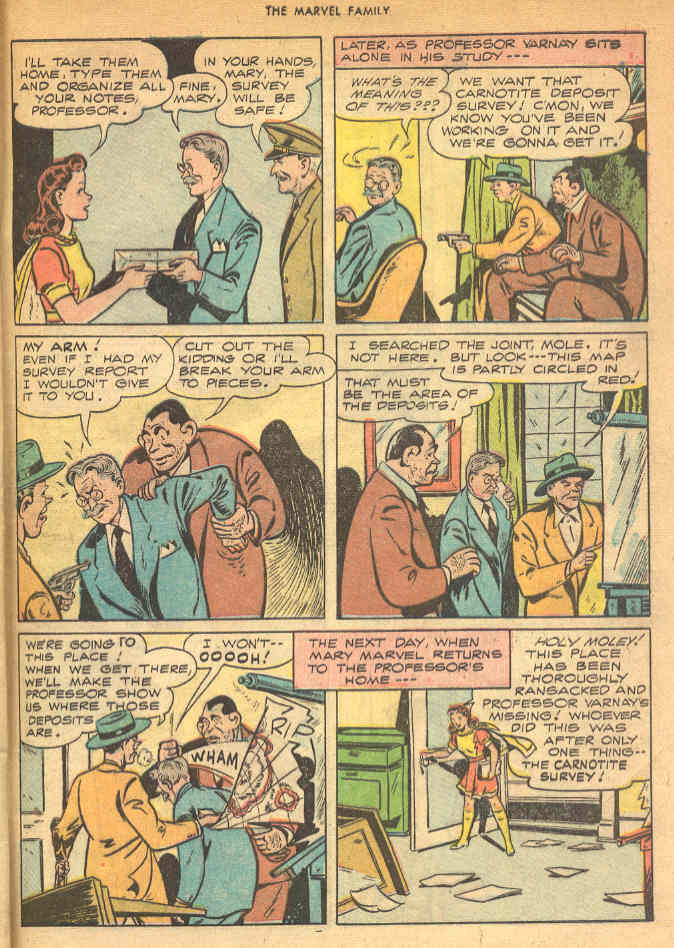 Read online The Marvel Family comic -  Issue #27 - 33