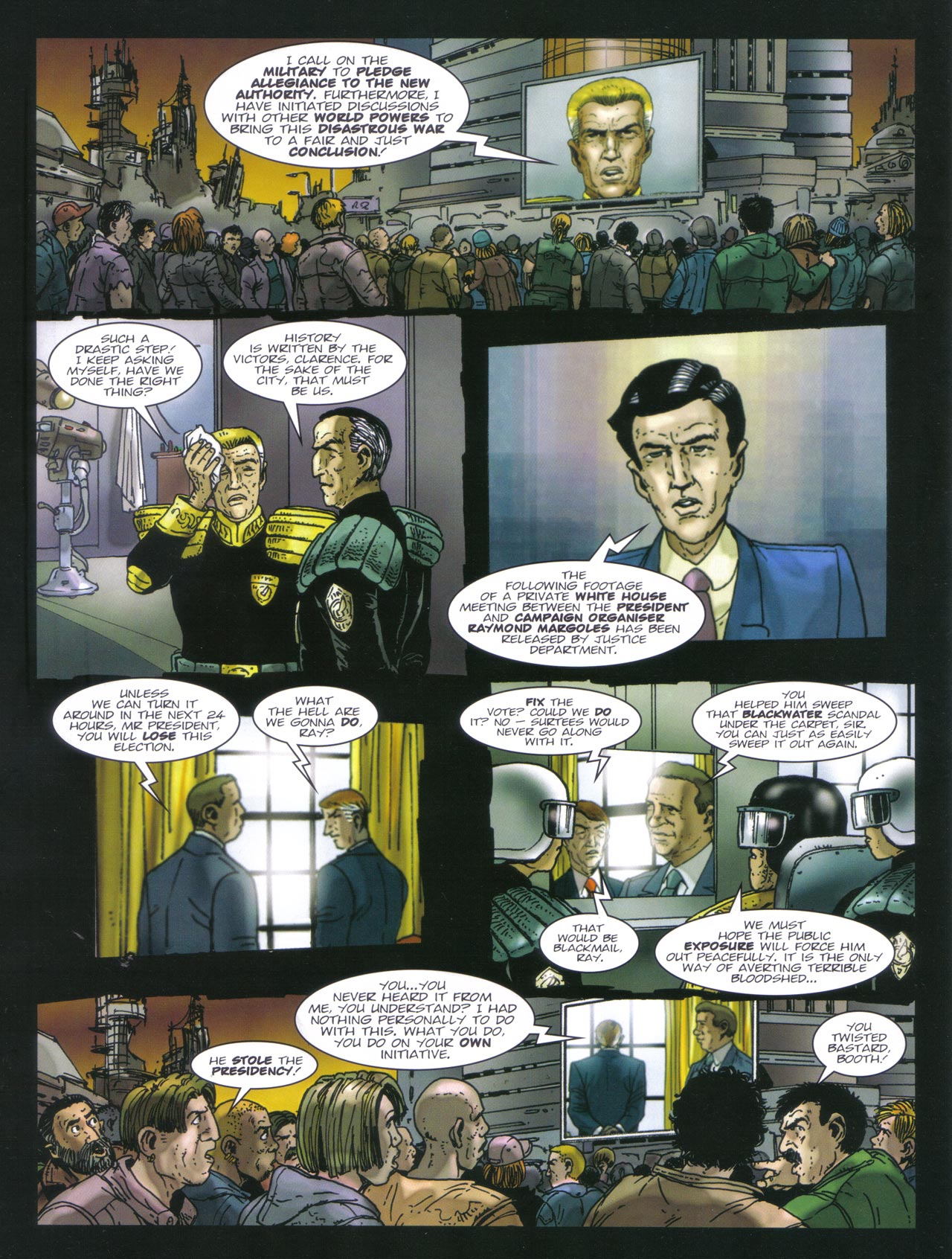 Read online Judge Dredd Origins comic -  Issue # TPB - 93