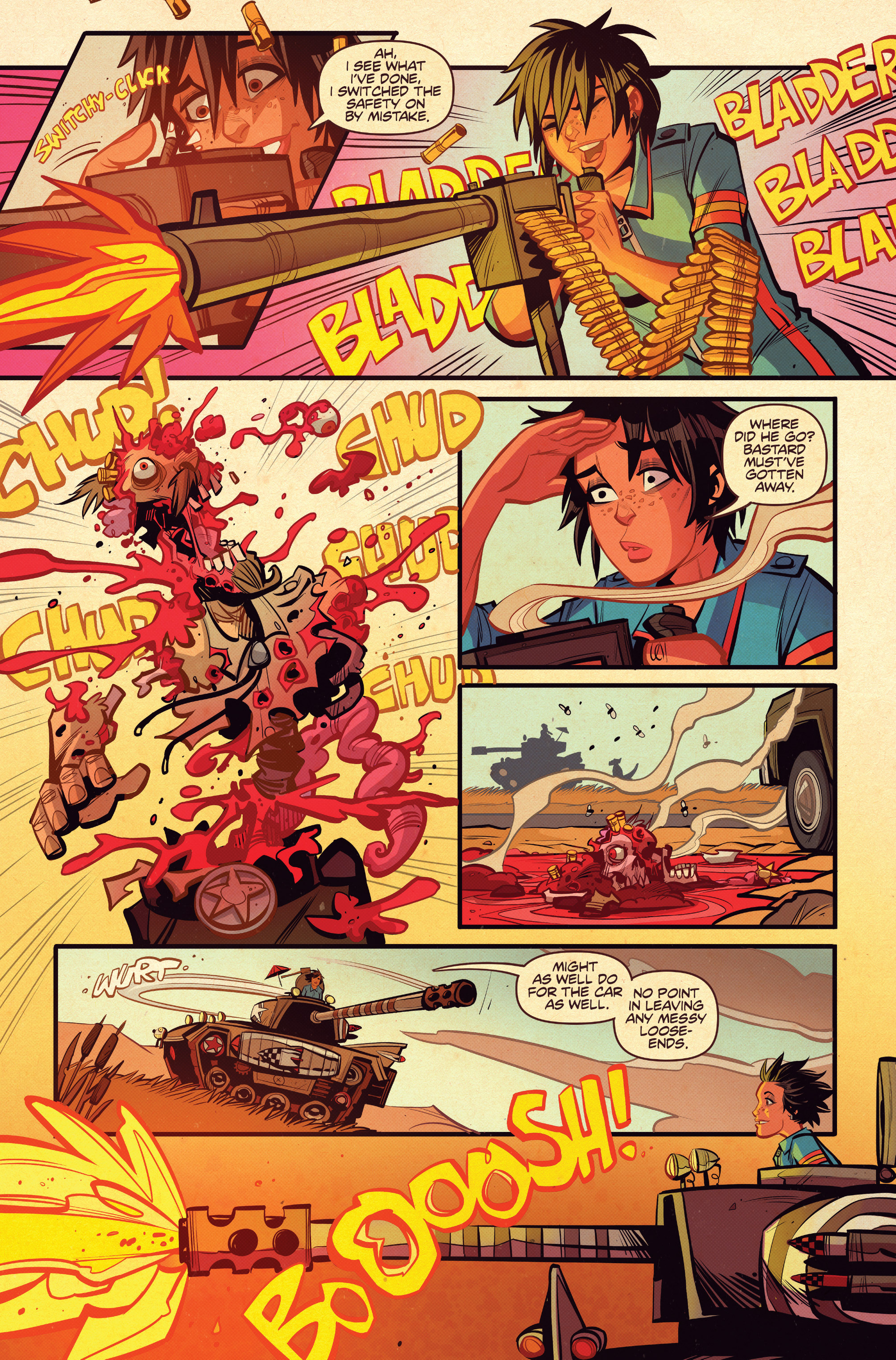 Read online Tank Girl: Two Girls, One Tank comic -  Issue #2 - 18