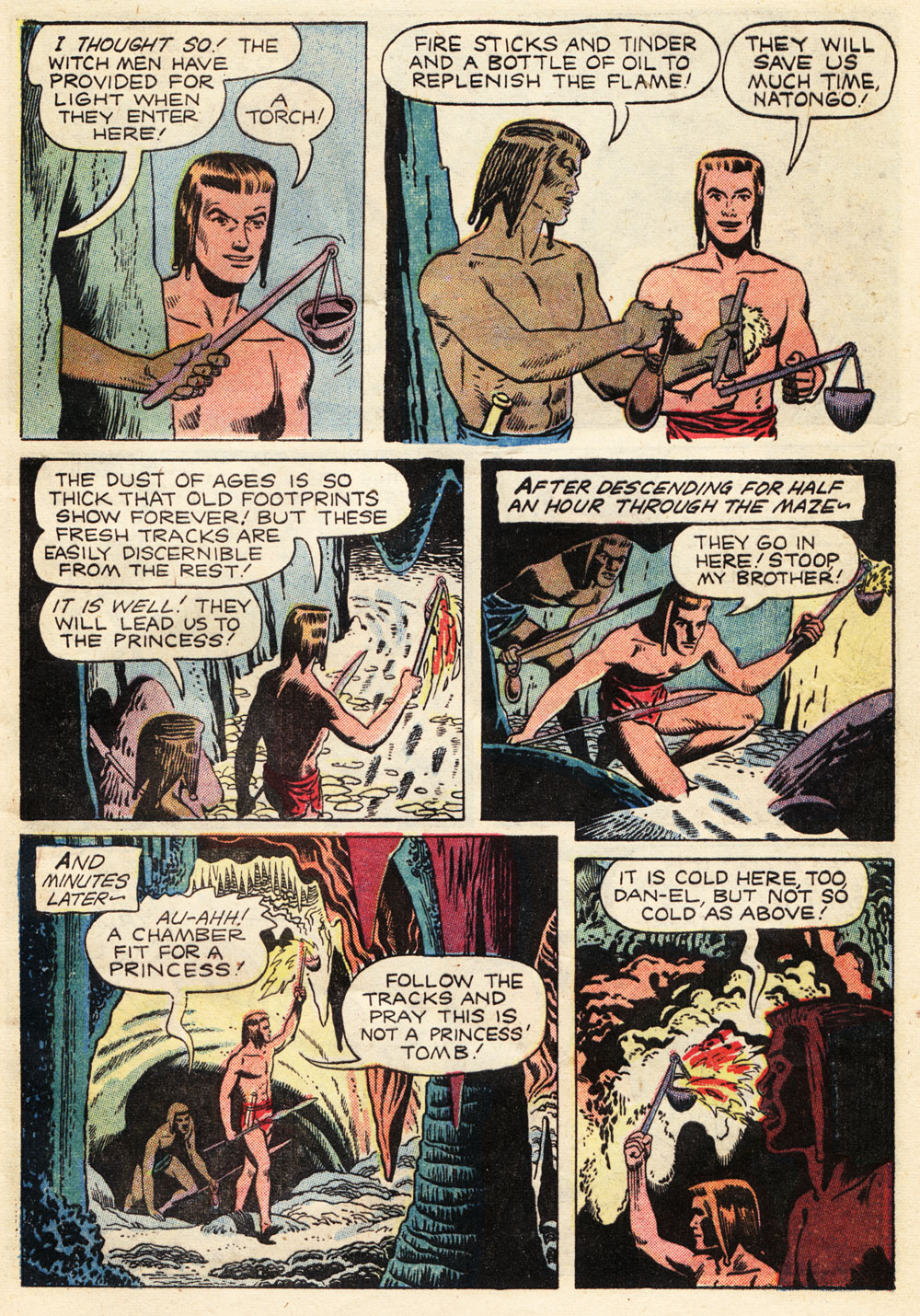 Read online Tarzan (1948) comic -  Issue #71 - 29