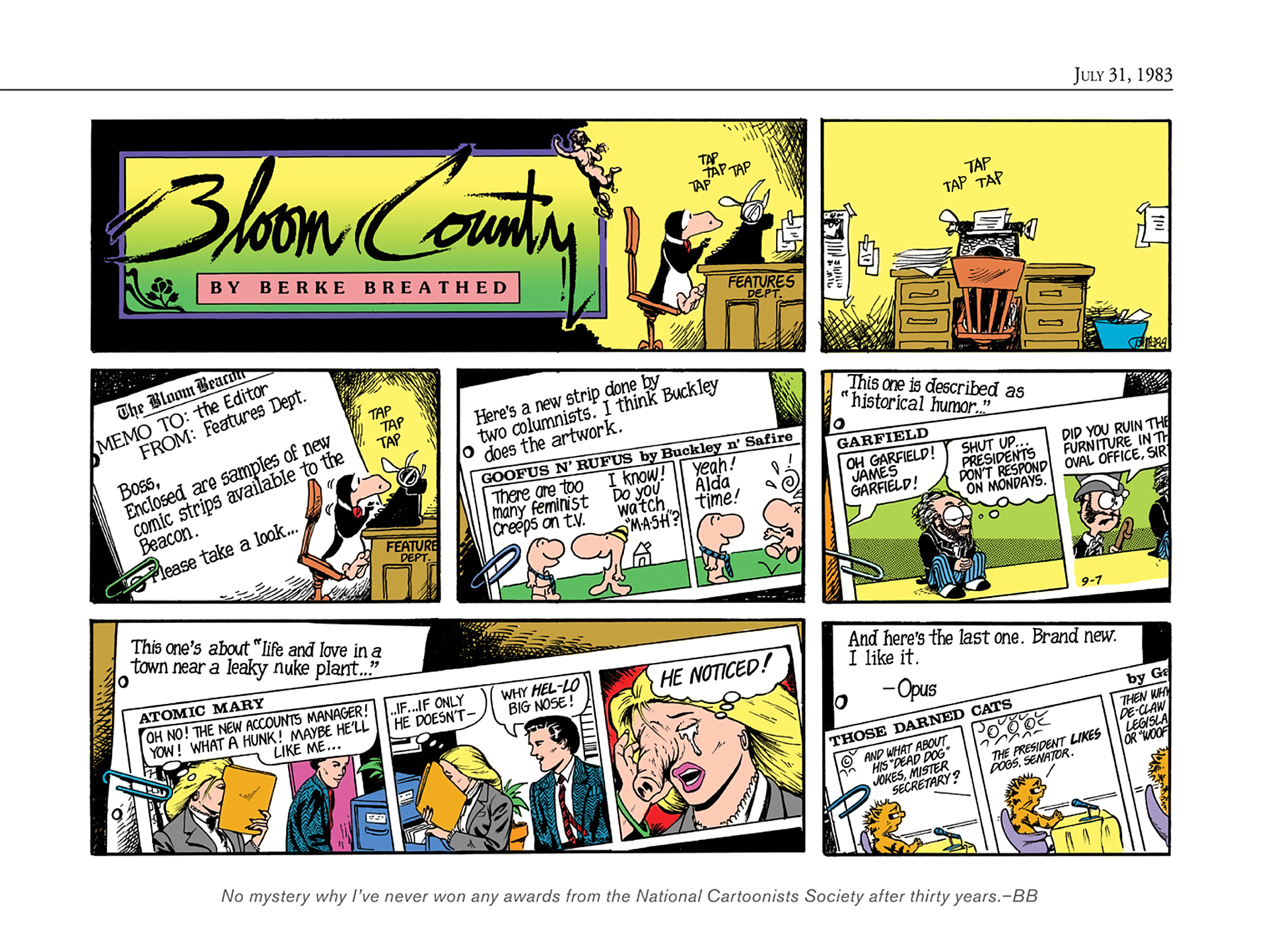 Read online The Bloom County Digital Library comic -  Issue # TPB 3 (Part 3) - 23