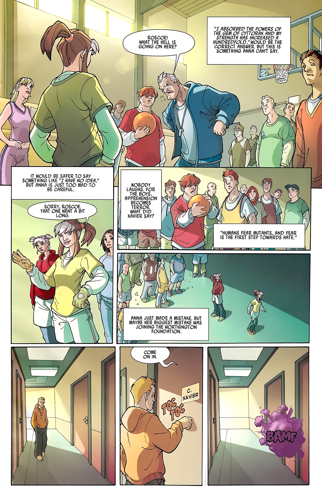 Read online X-Campus comic -  Issue #3 - 9