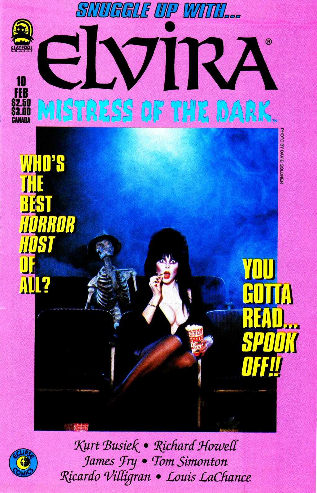 Read online Elvira, Mistress of the Dark comic -  Issue #10 - 1