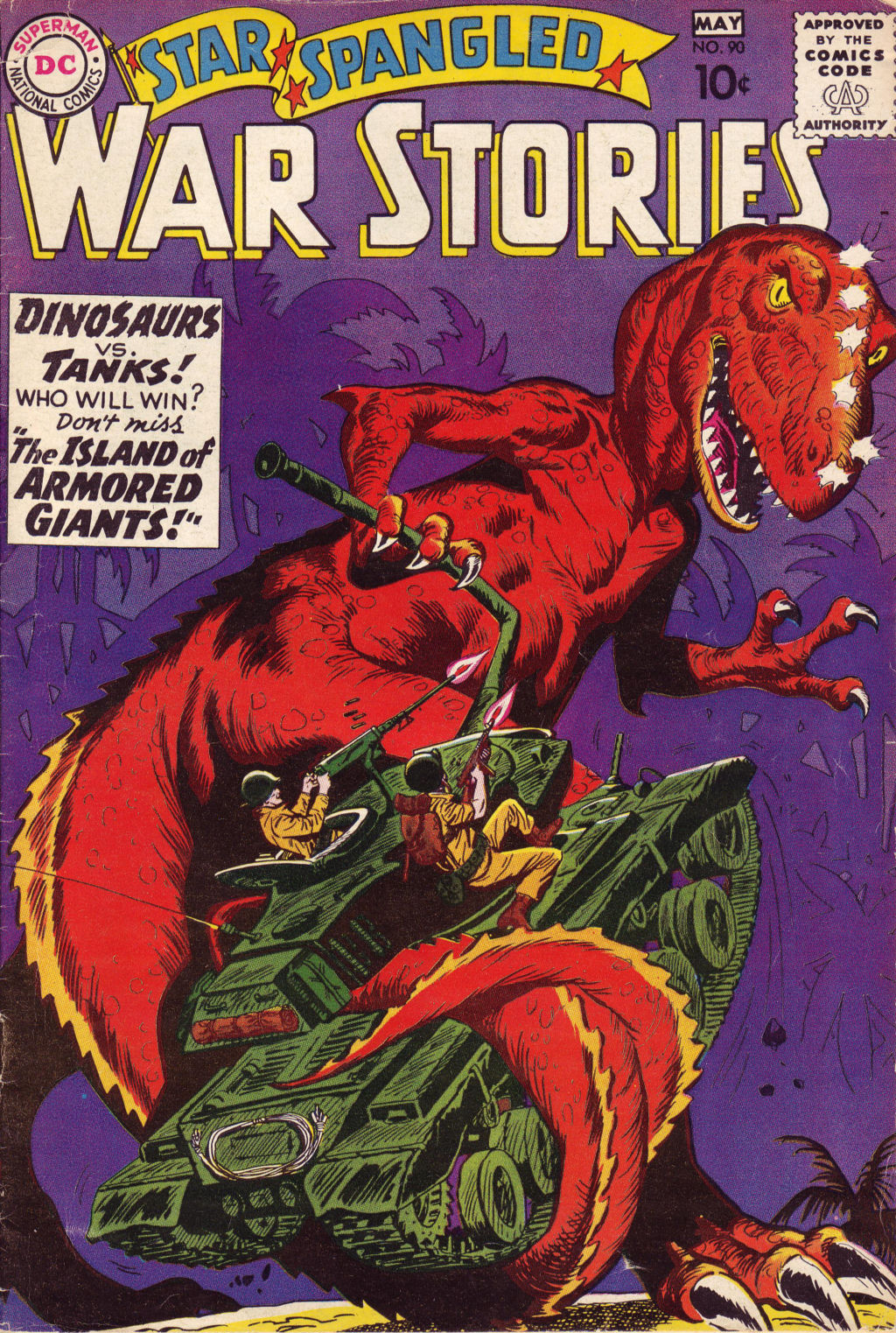 Read online Star Spangled War Stories (1952) comic -  Issue #90 - 1