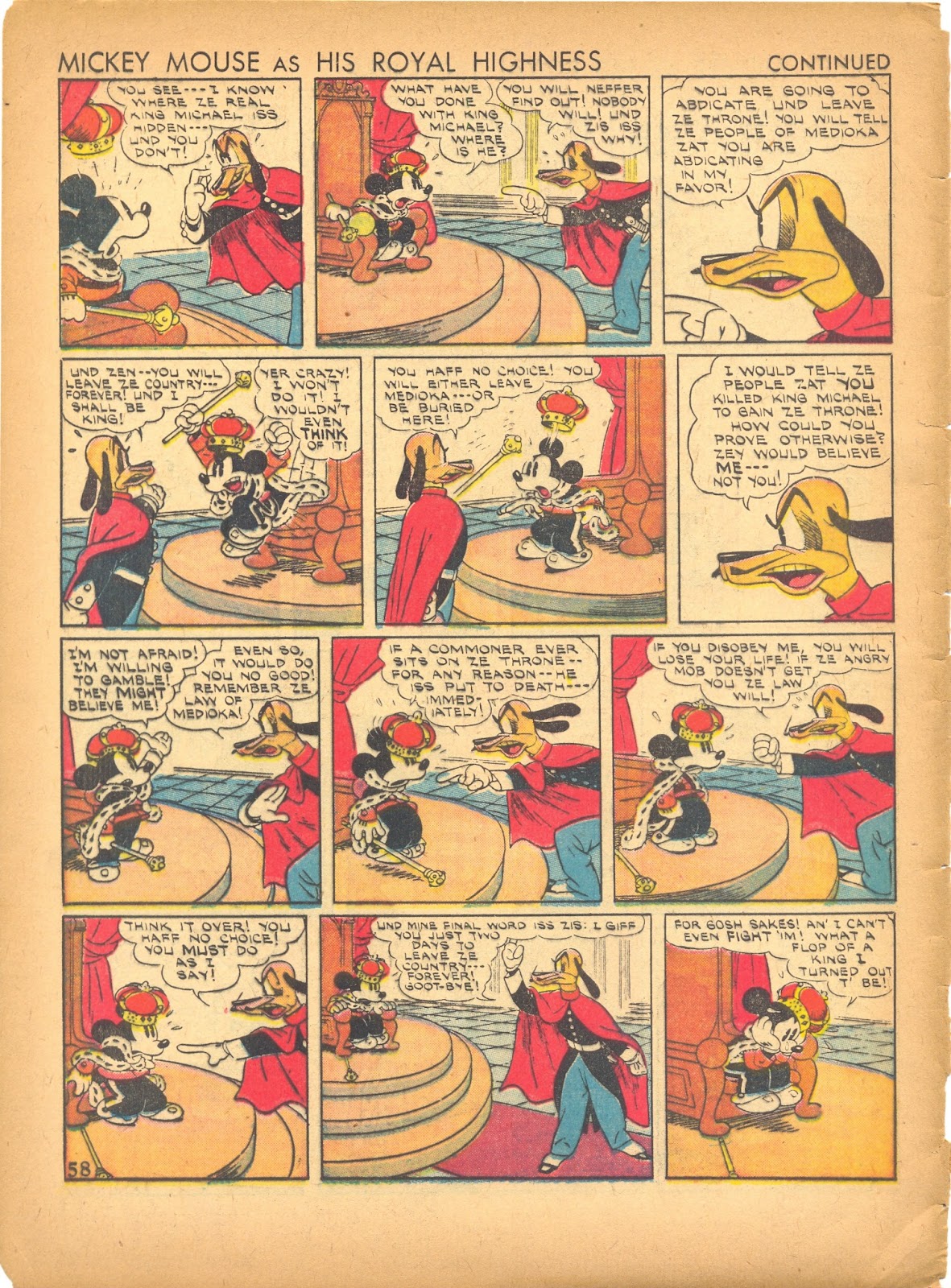 Walt Disney's Comics and Stories issue 7 - Page 60