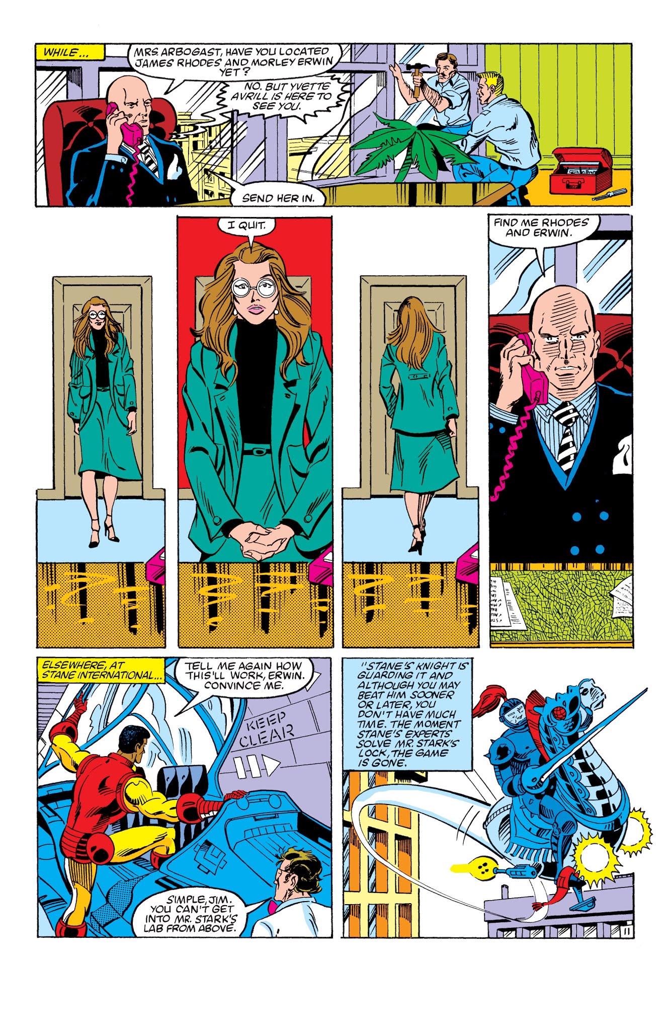 Read online Iron Man Epic Collection comic -  Issue # The Enemy Within (Part 5) - 21