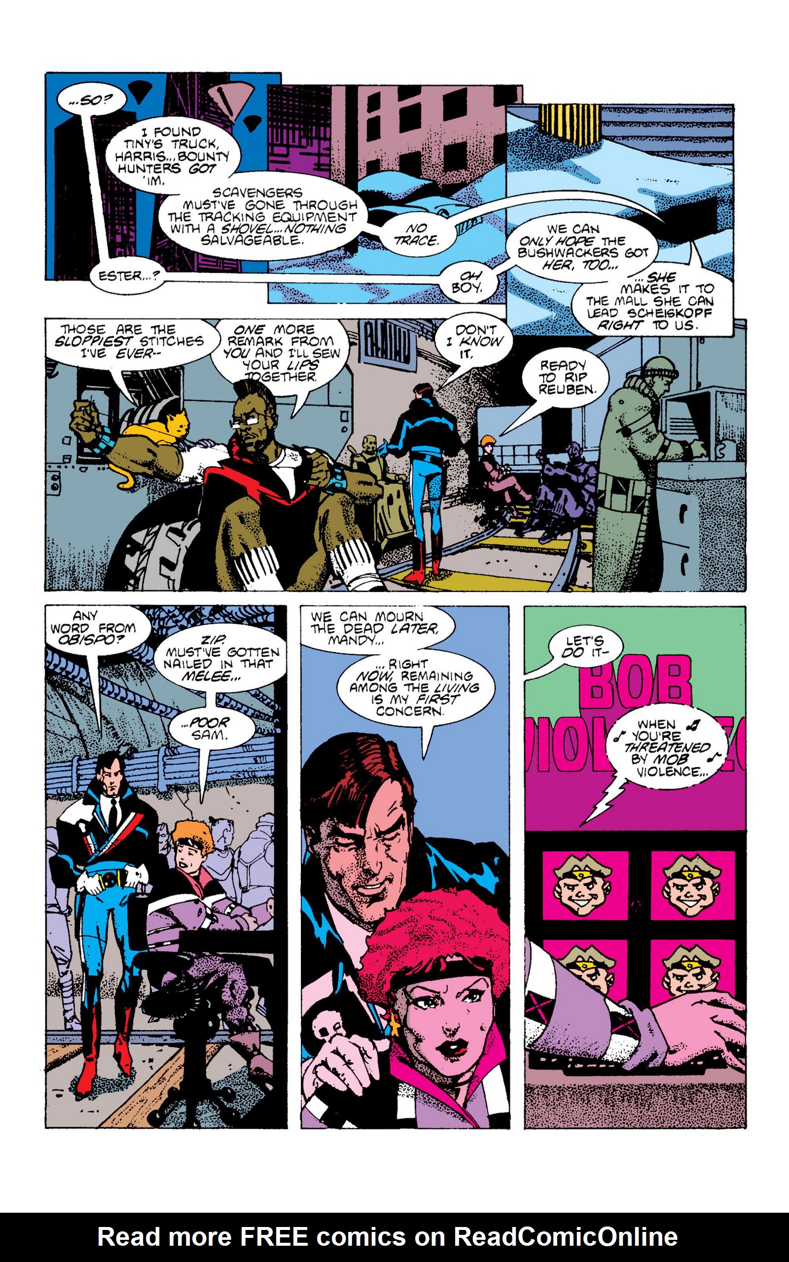 Read online American Flagg! comic -  Issue # _Definitive Collection (Part 4) - 34