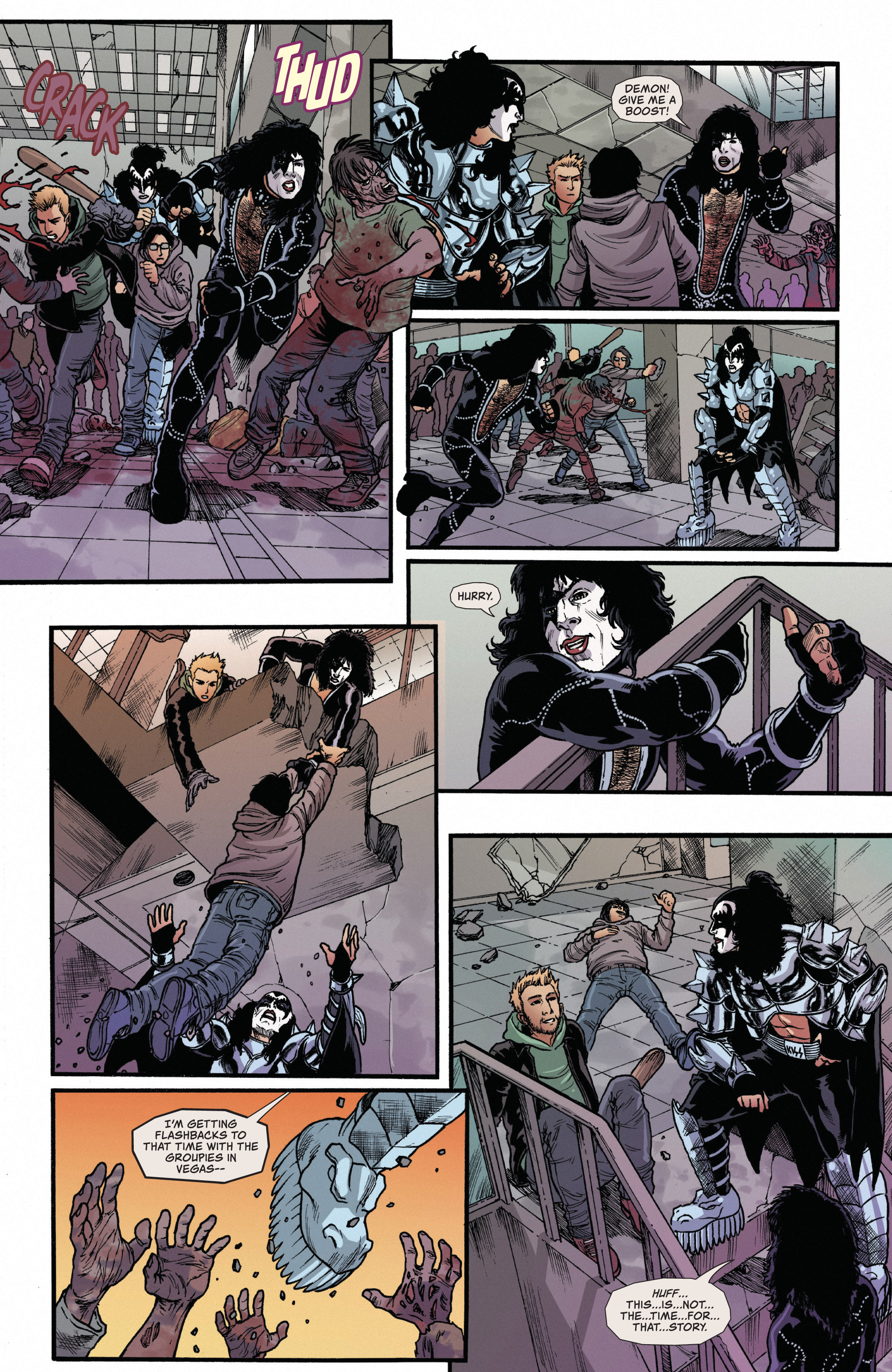 Read online Kiss: Zombies comic -  Issue #3 - 20