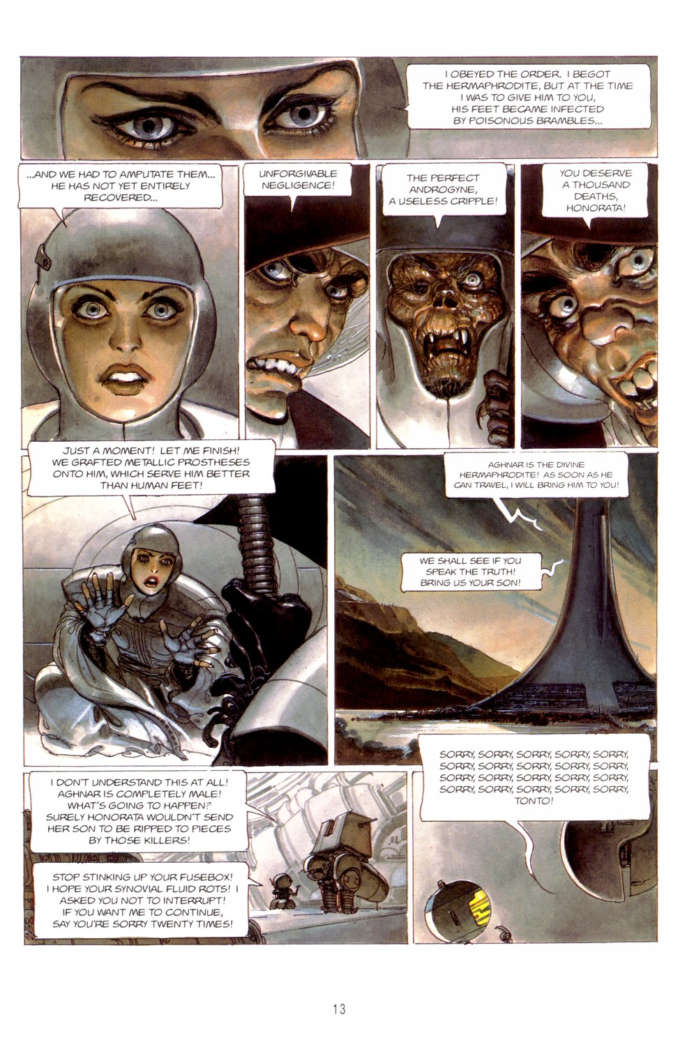 Read online The Metabarons comic -  Issue #5 - The Snare Of Okhan - 14