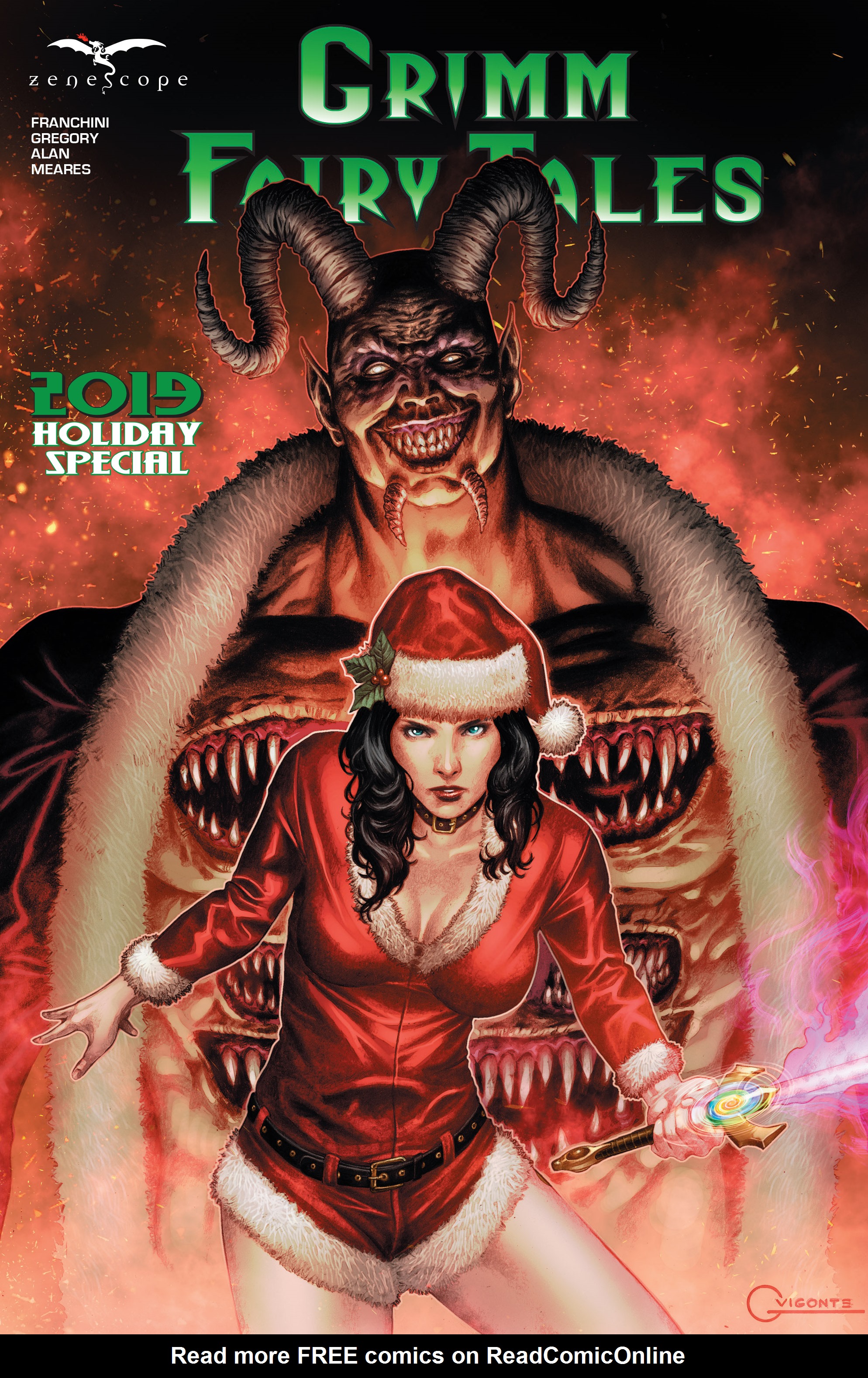 Read online Grimm Fairy Tales 2019 Holiday Special comic -  Issue # Full - 1
