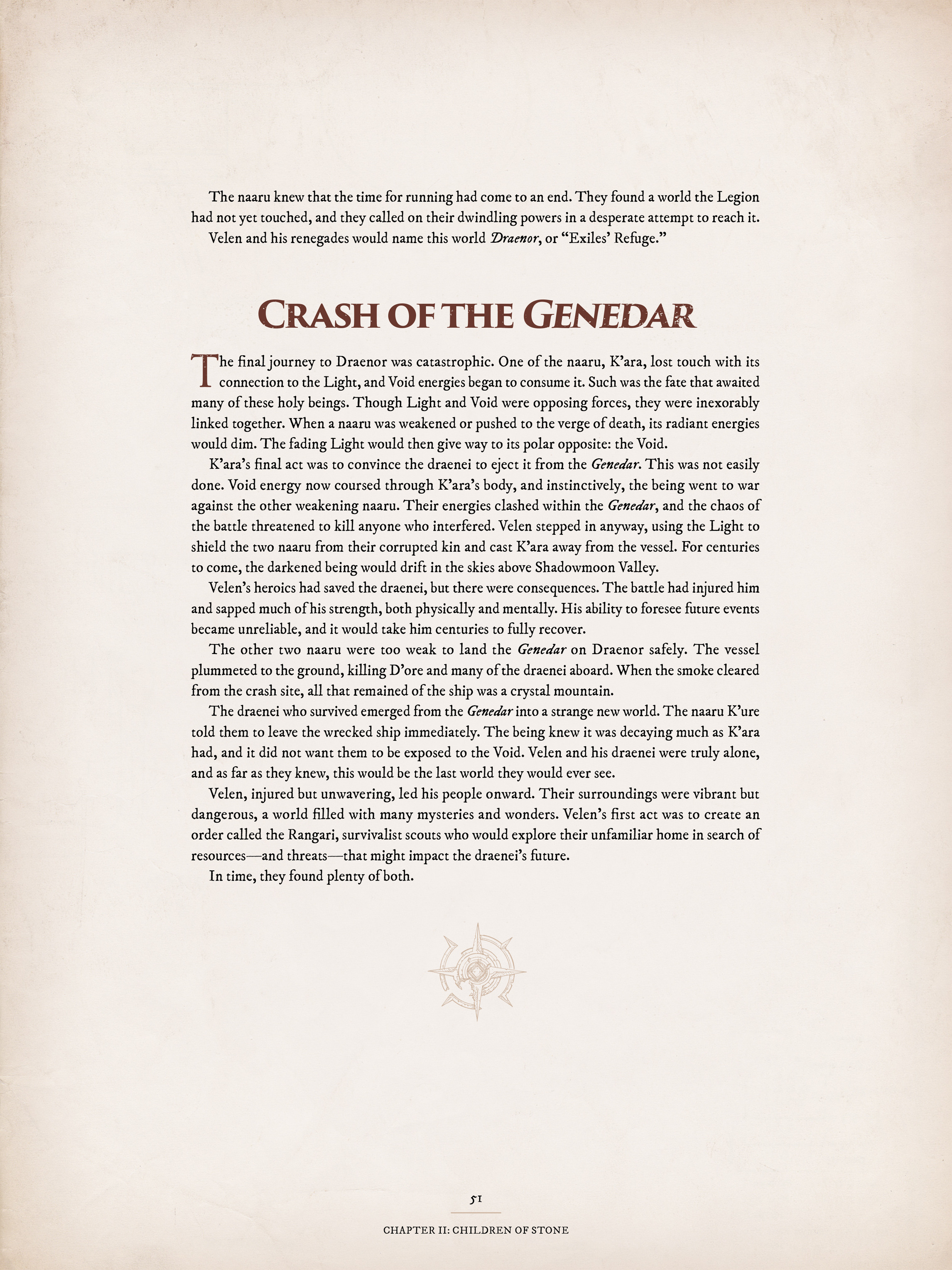 Read online World of Warcraft Chronicle Vol. 2 comic -  Issue # Full - 51