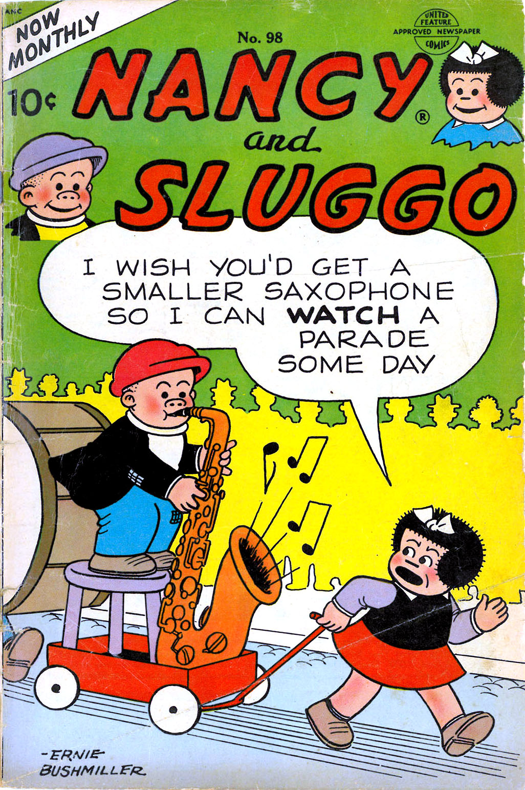 Read online Comics on Parade comic -  Issue #98 - 1